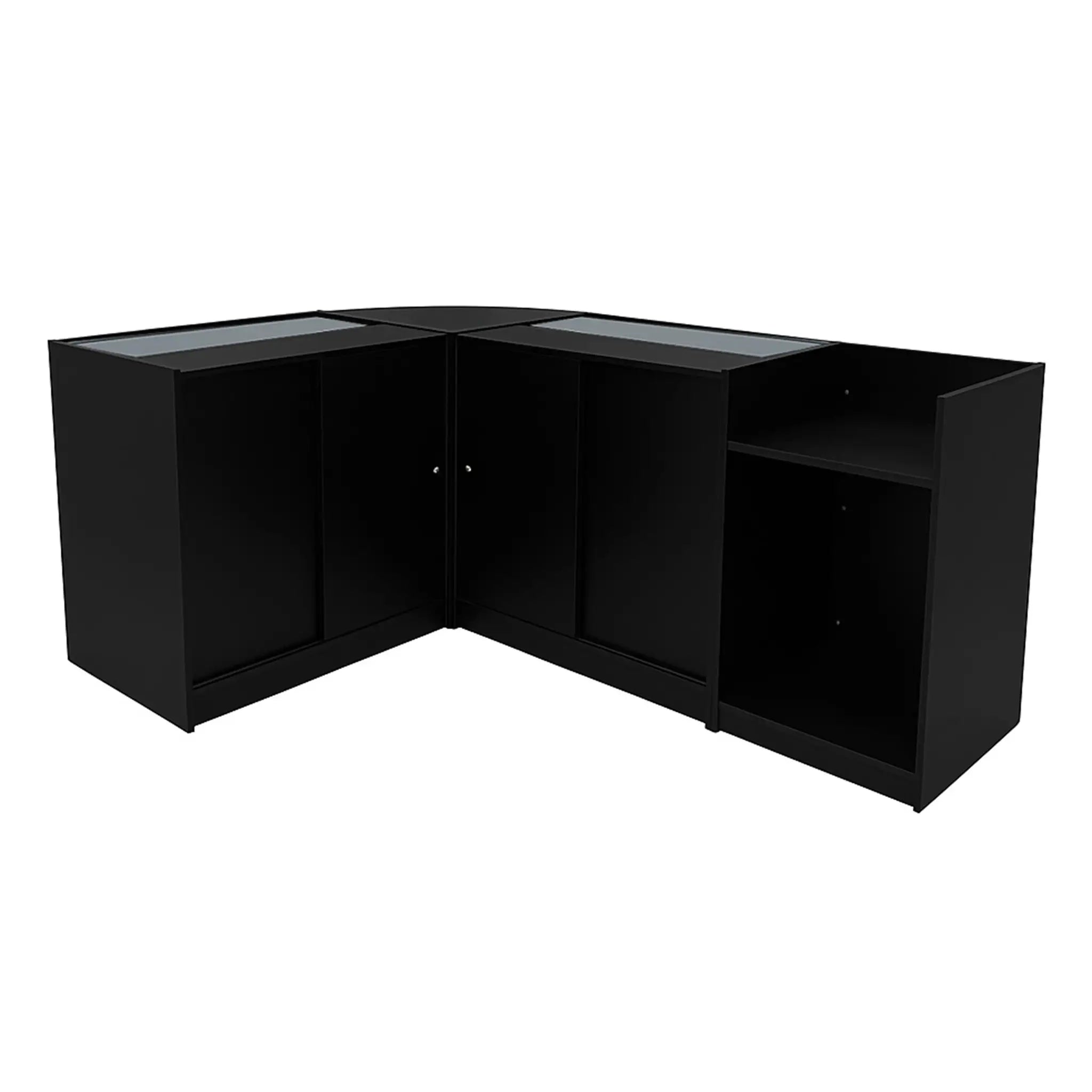 Monster Shop Polaris LED Shop Counter Set K900, B900, TB60 & CM60 - Black -