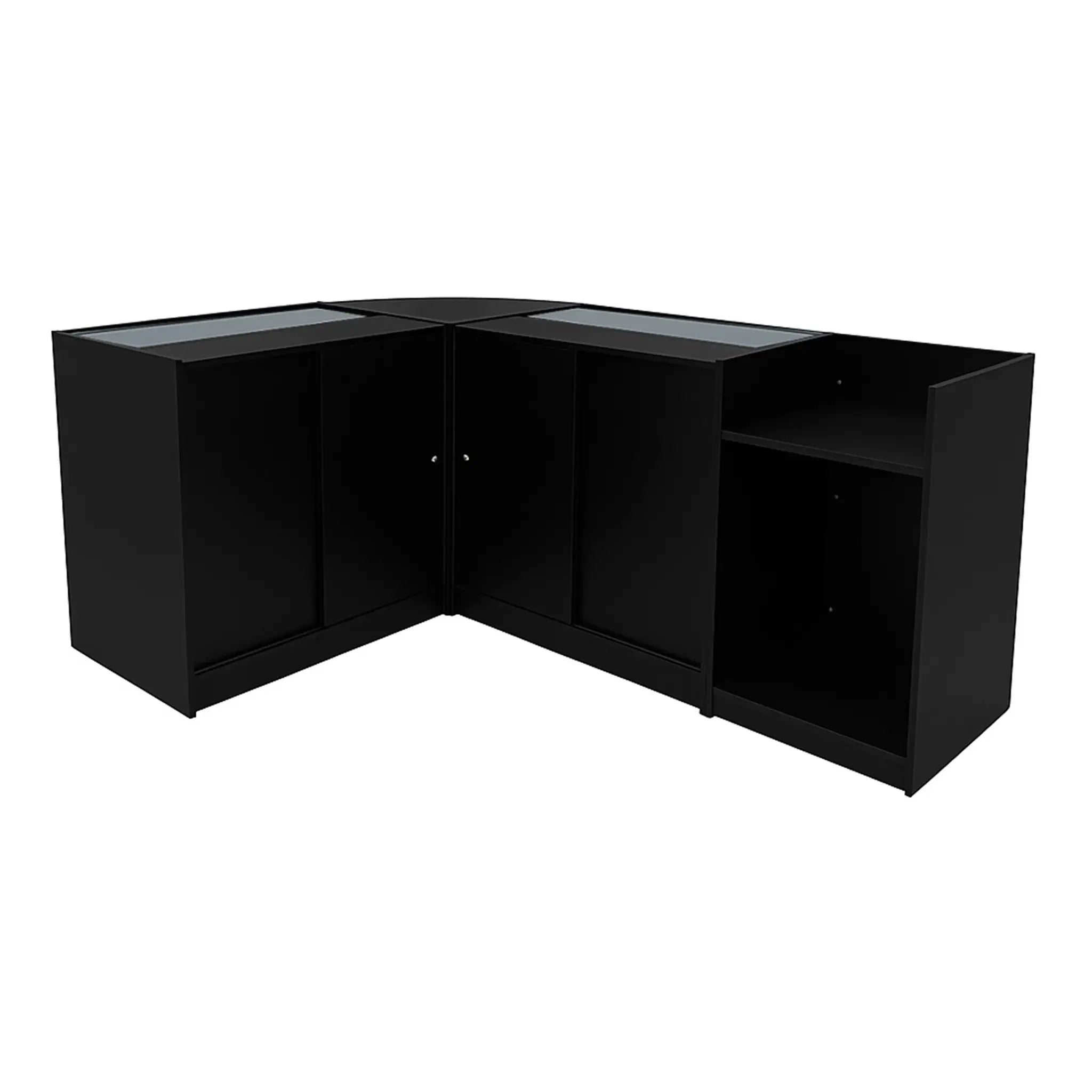 Monster Shop Sagittarius LED Shop Counter Set LM60, TB60 & 2 x B900 - Black -