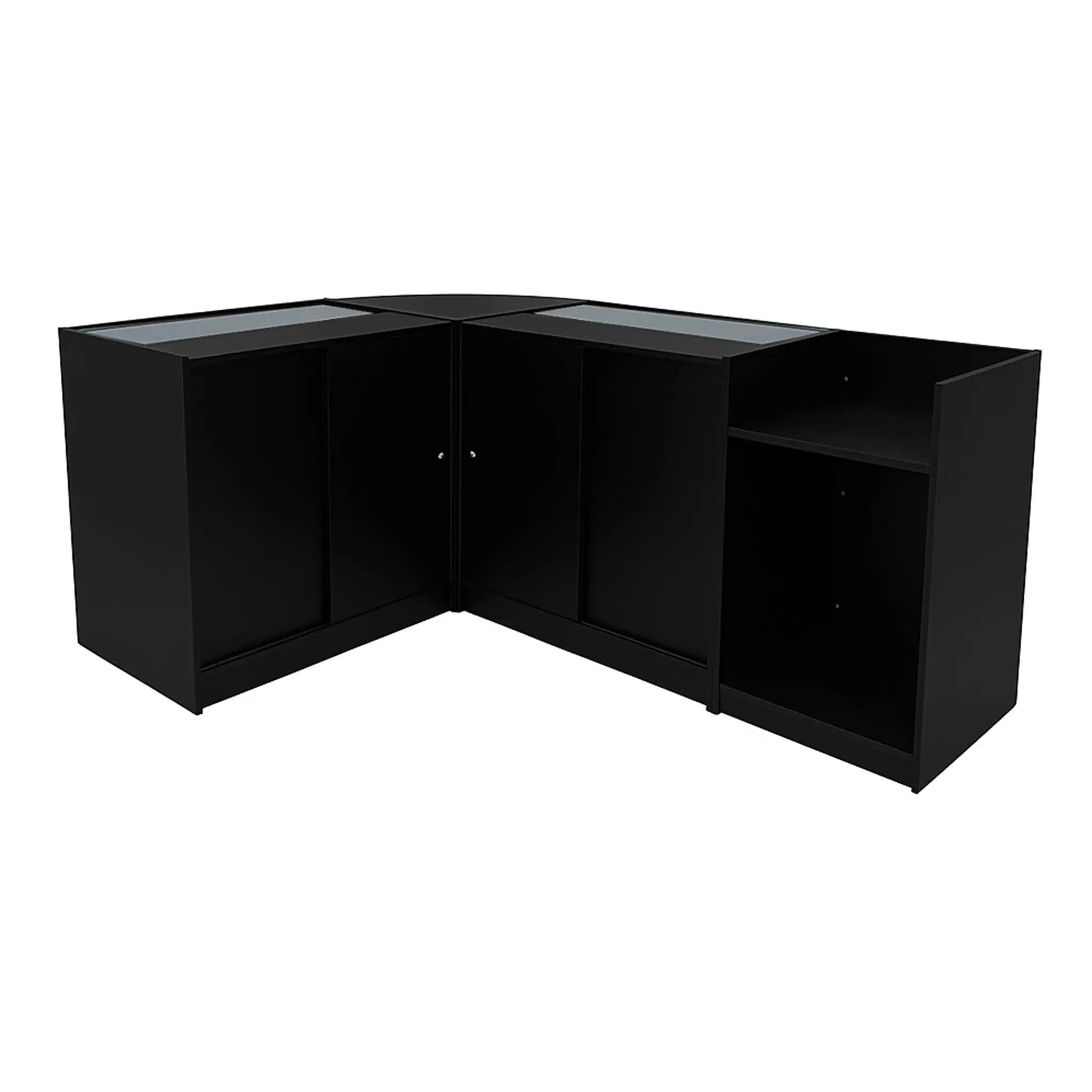 Monster Shop Eclipse LED Shop Counter Set LM60, TB60 & 2 x C900 - Black -