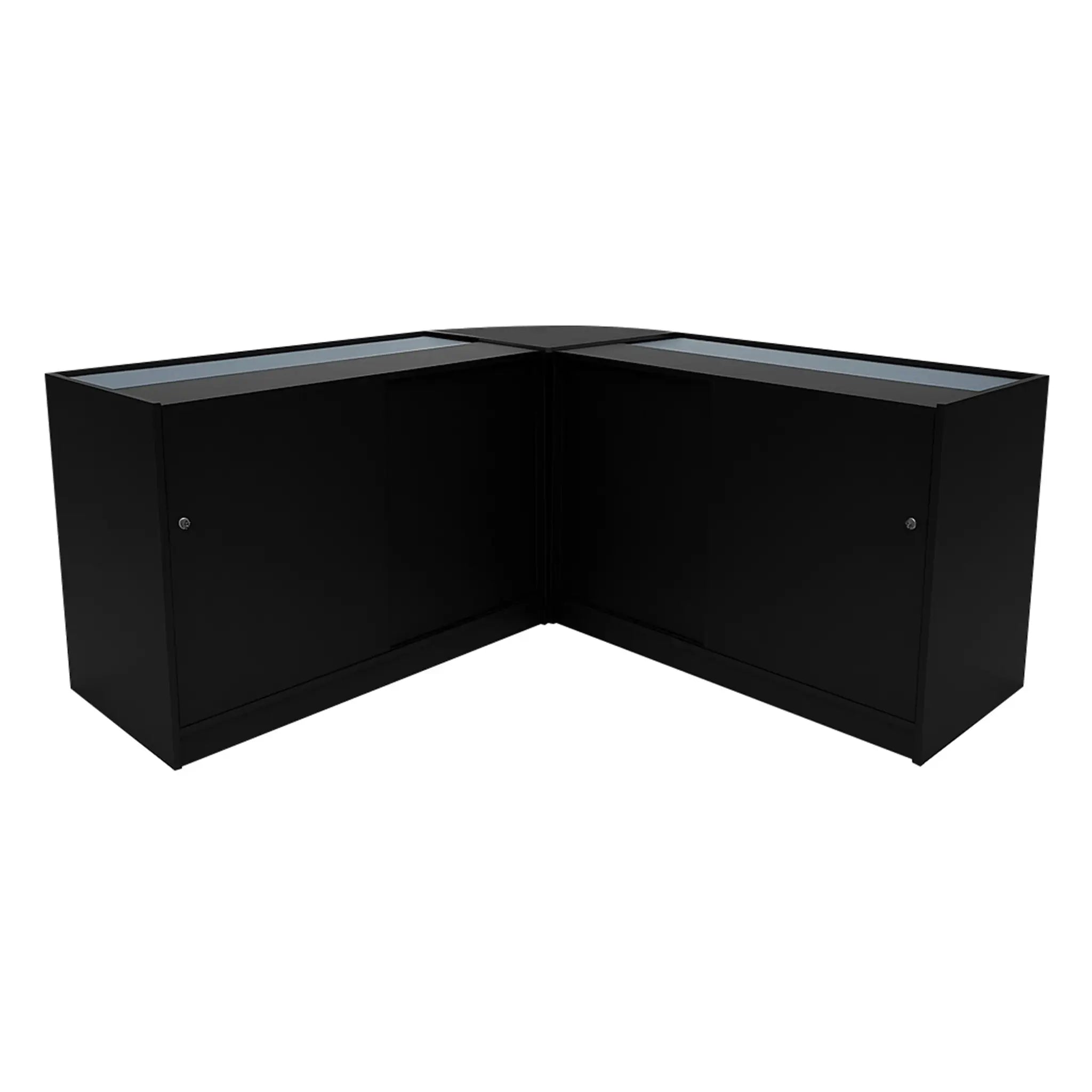 Monster Shop Theseus LED Shop Counter Set LM60 & 2 x B1200 - Black -