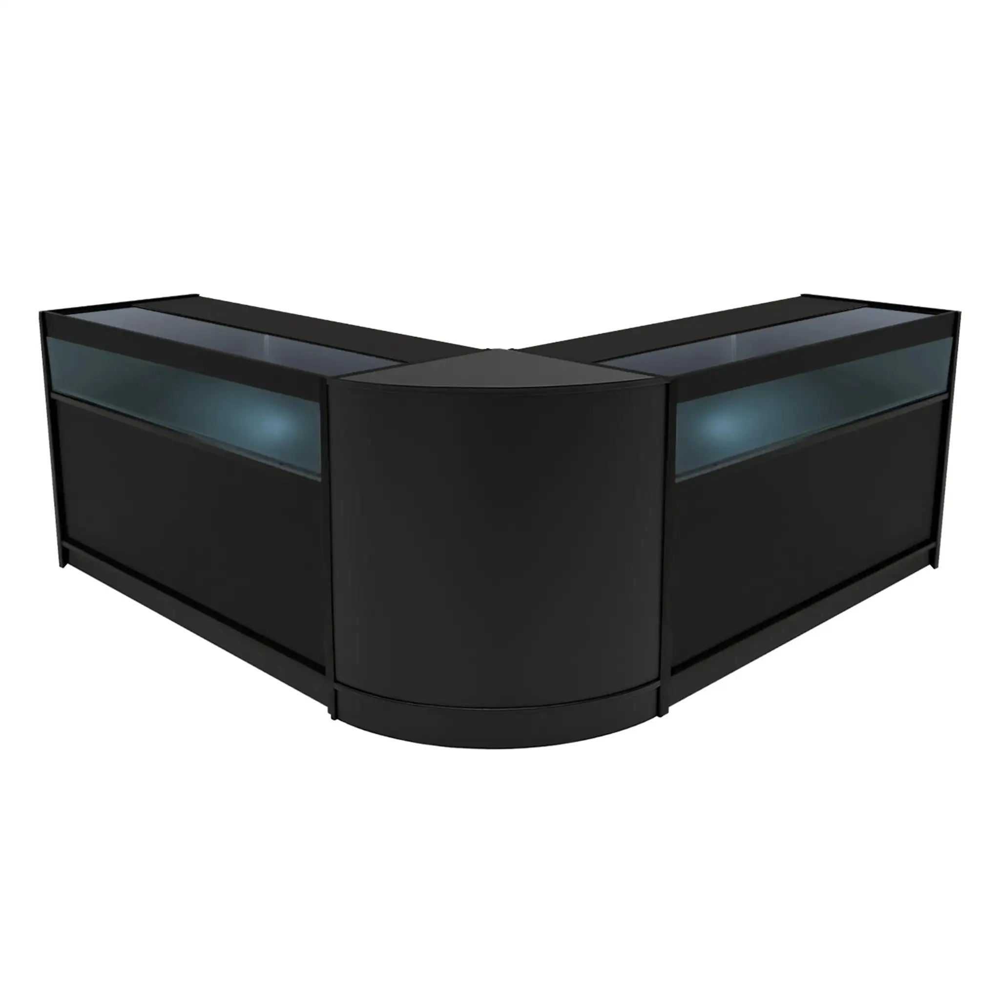 Monster Shop Iris LED Shop Counter Set CM60 & 2 x B1500 - Black -