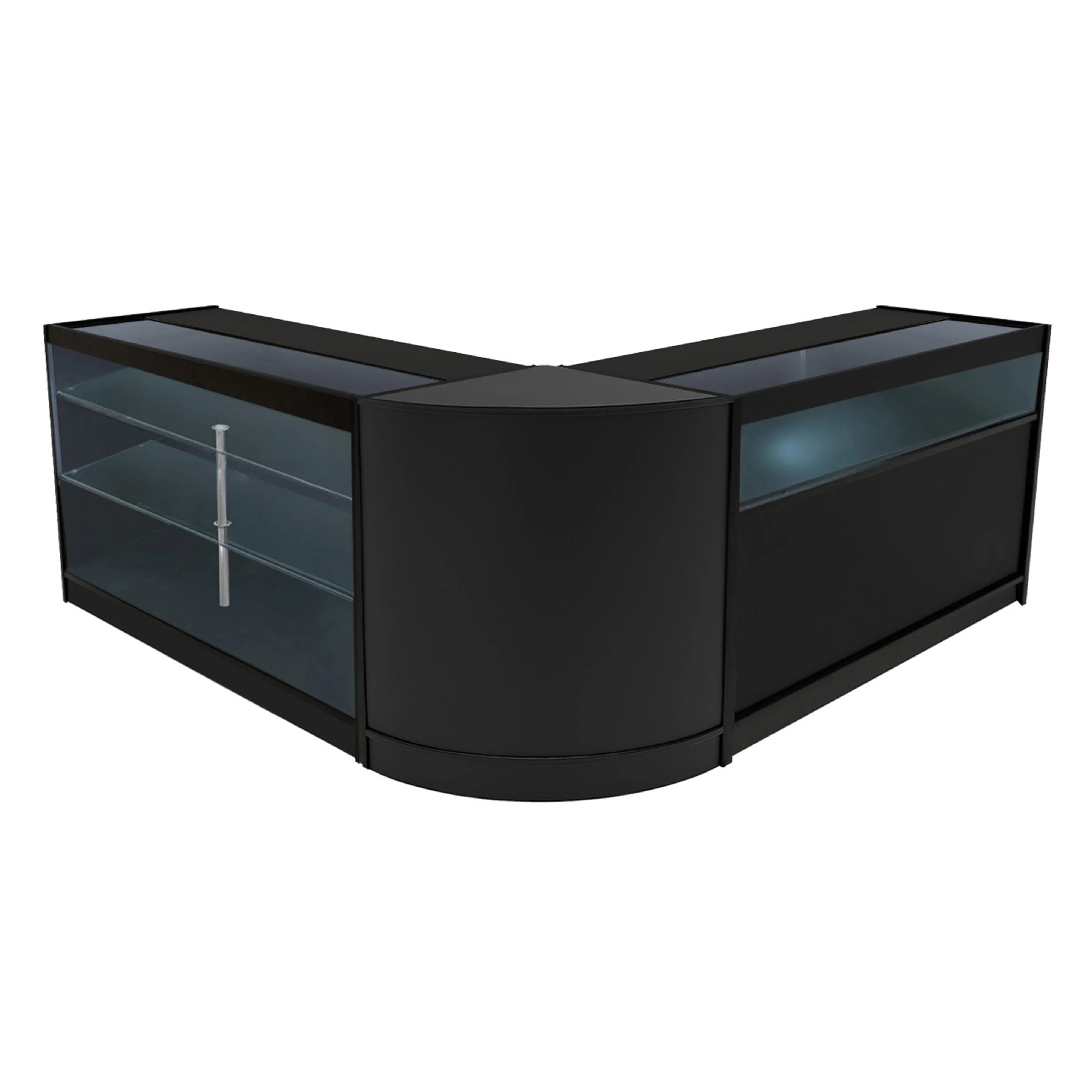 Monster Shop Triton LED Shop Counter Set K1500, B1500 & CM60 - Black -