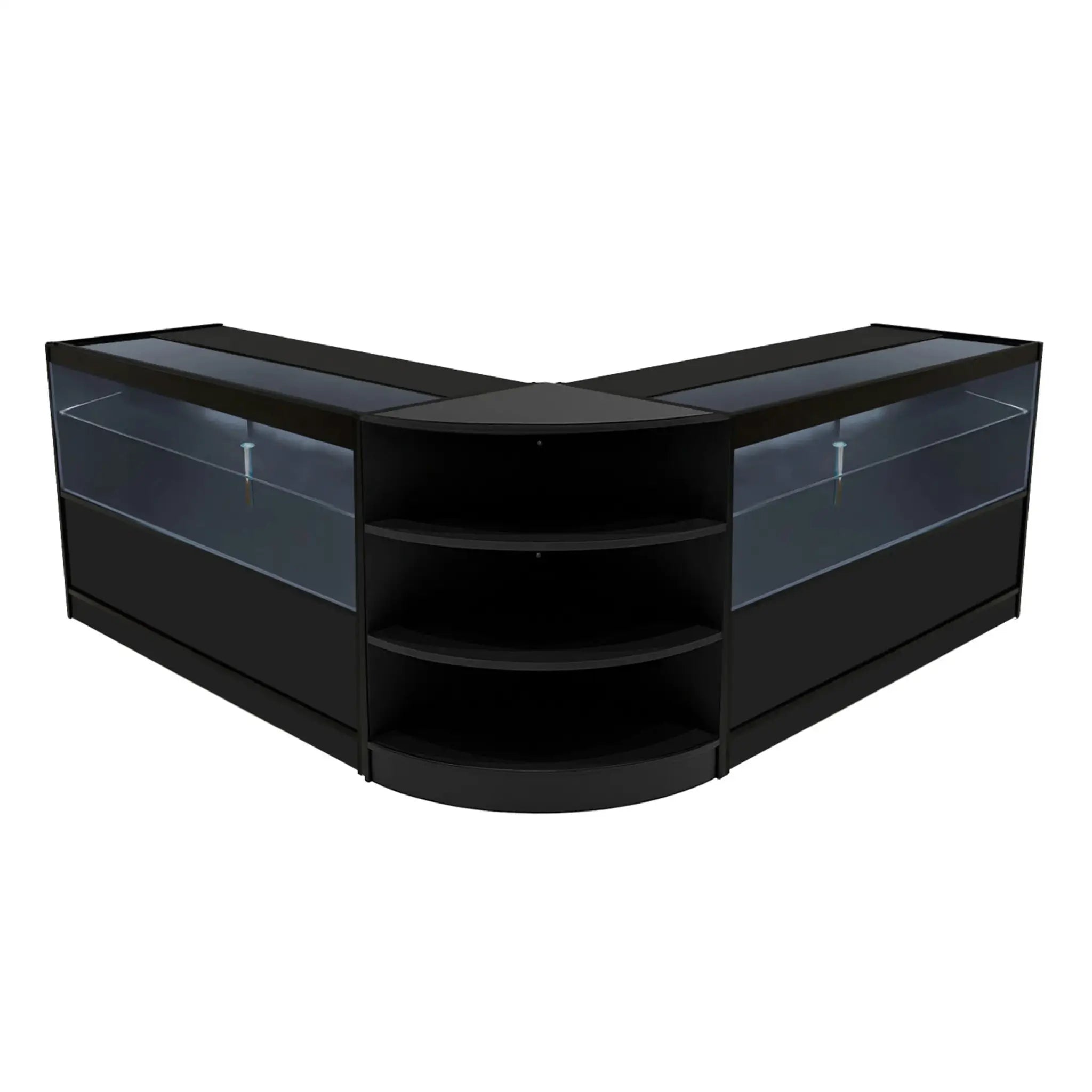 Monster Shop Andromeda LED Shop Counter Set LM60 & 2 x C1500 - Black -