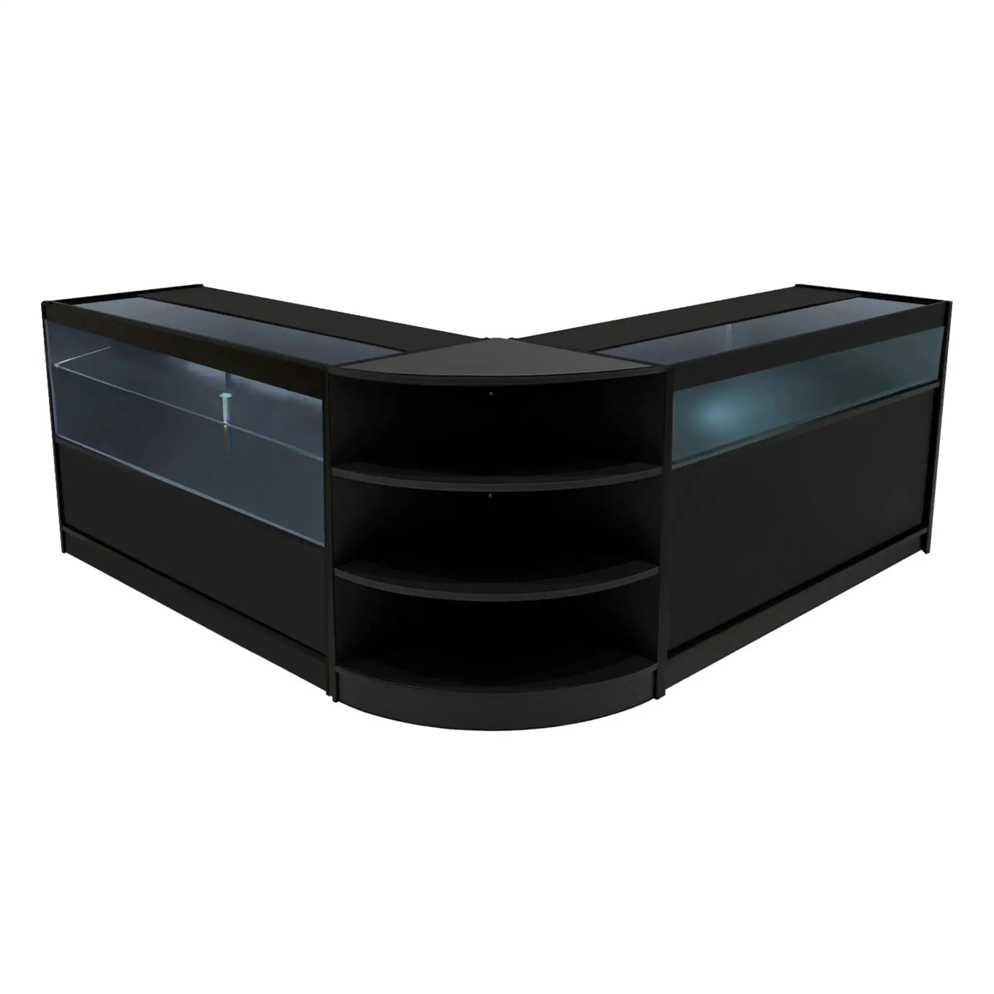 Monster Shop Harmonia LED Shop Counter Set B1500, C1500 & LM60 - Black -