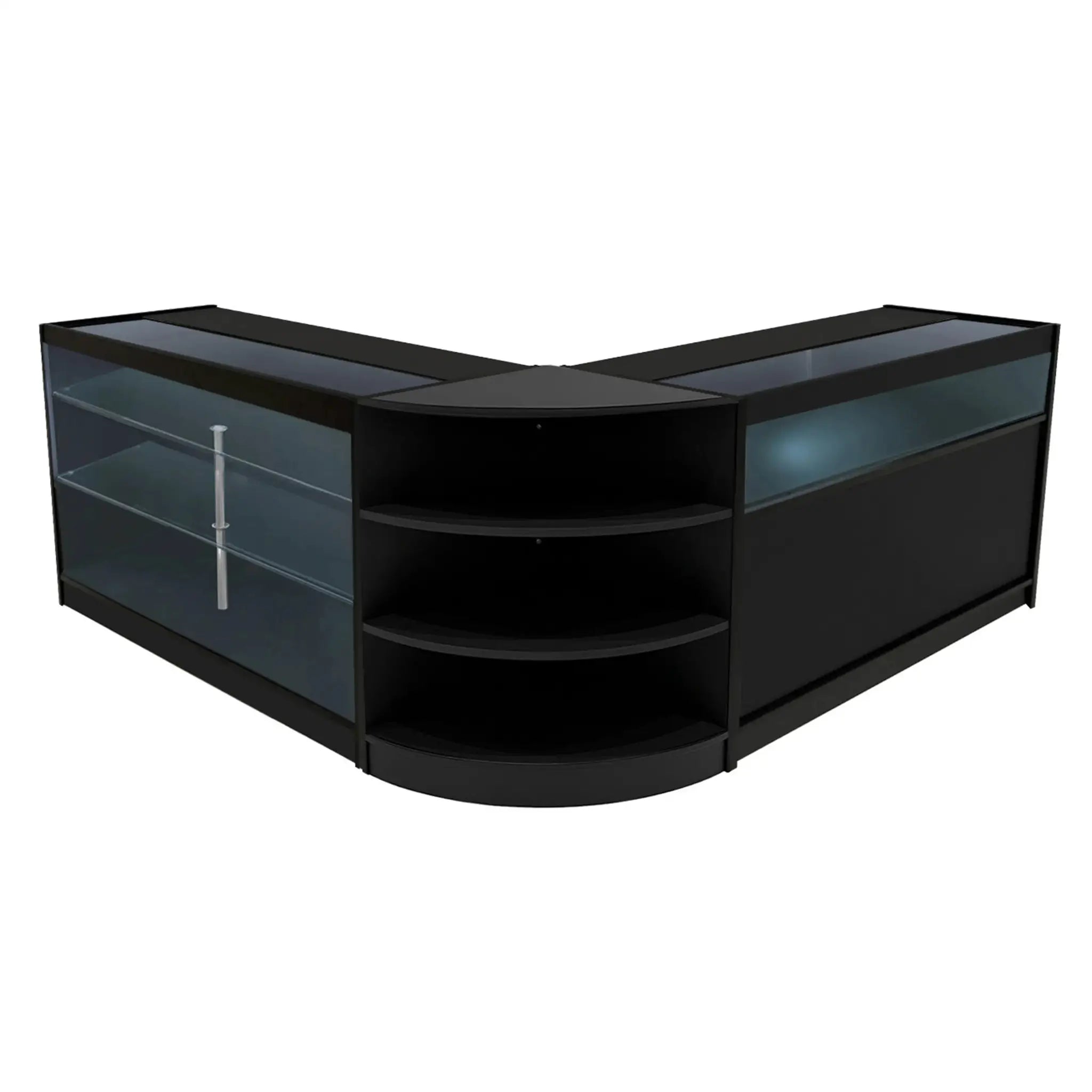 Monster Shop Demeter LED Shop Counter Set K1500, B1500 & LM60 - Black -