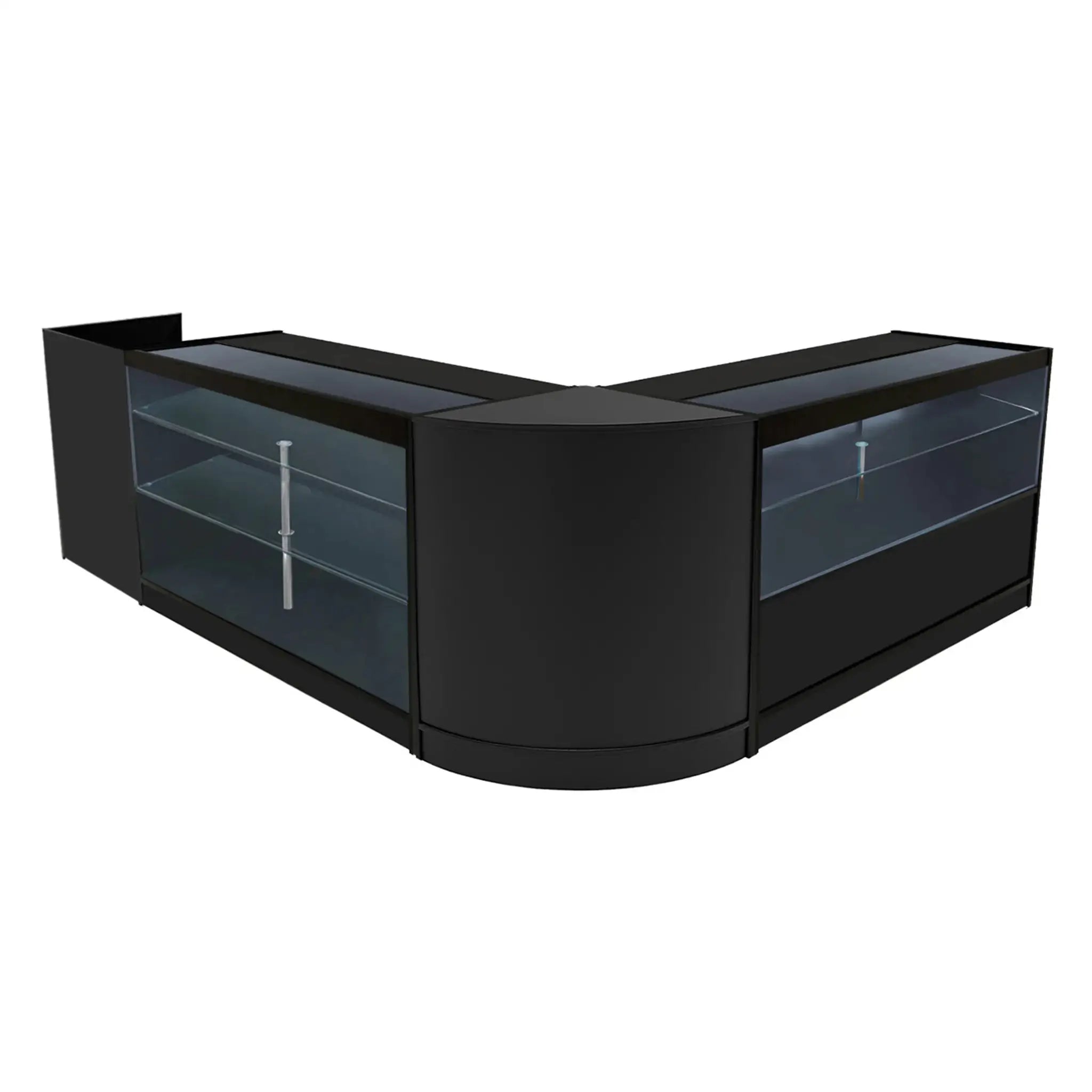 Monster Shop Vega LED Shop Counter Set K1500, C1500, TB60 & CM60 - Black -