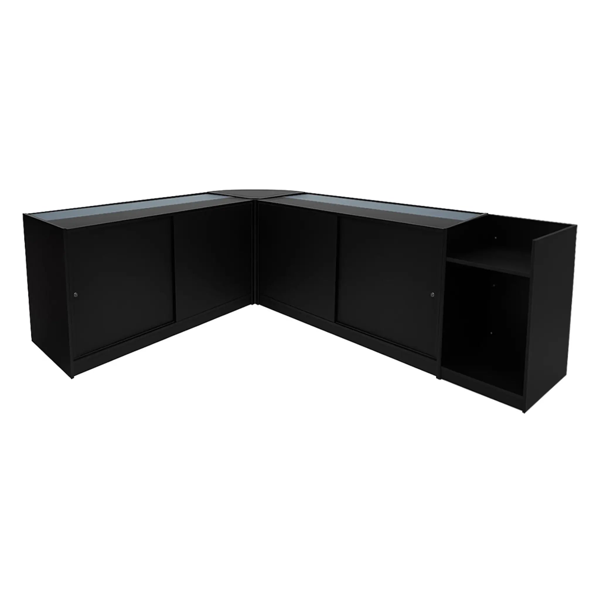 Monster Shop Eclipse LED Shop Counter Set LM60, TB60 & 2 x C1500 - Black -