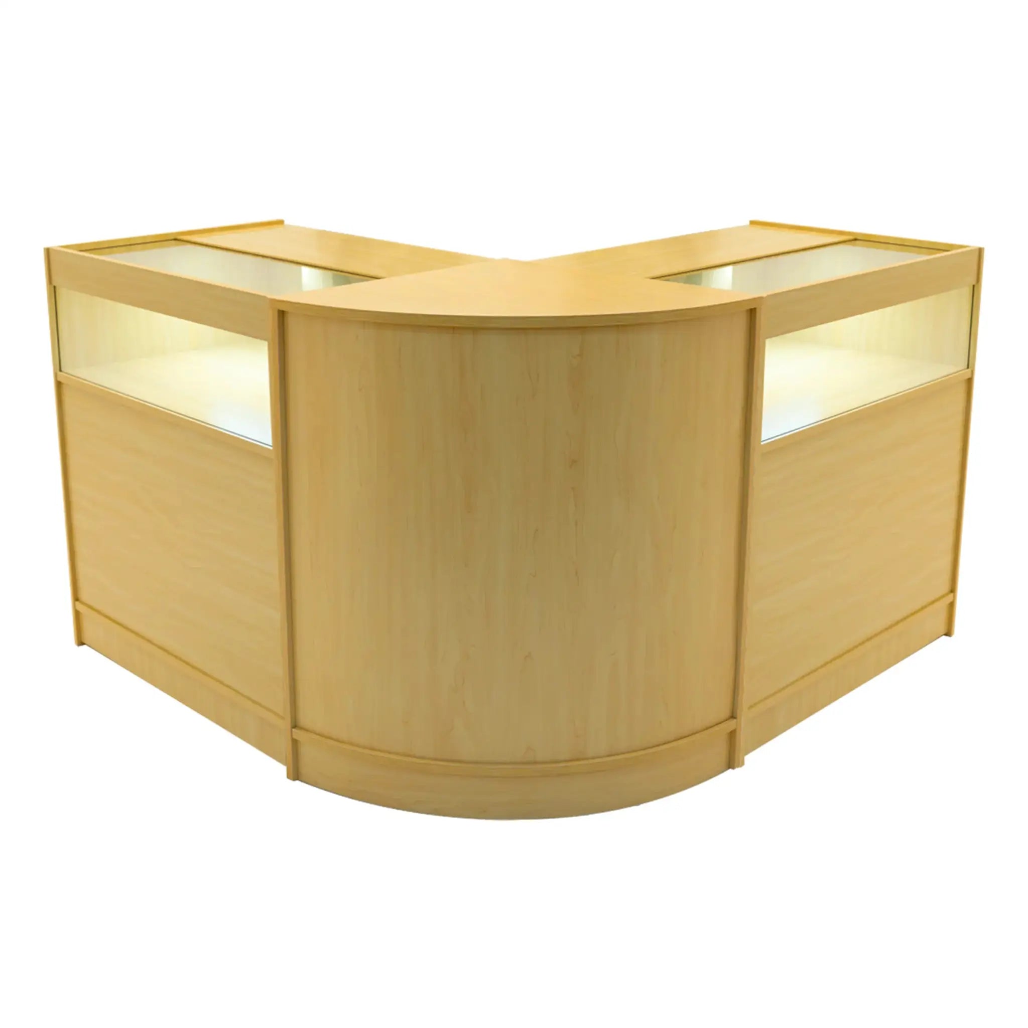 Monster Shop Iris LED Shop Counter Set CM60 & 2 x B900 - Maple -