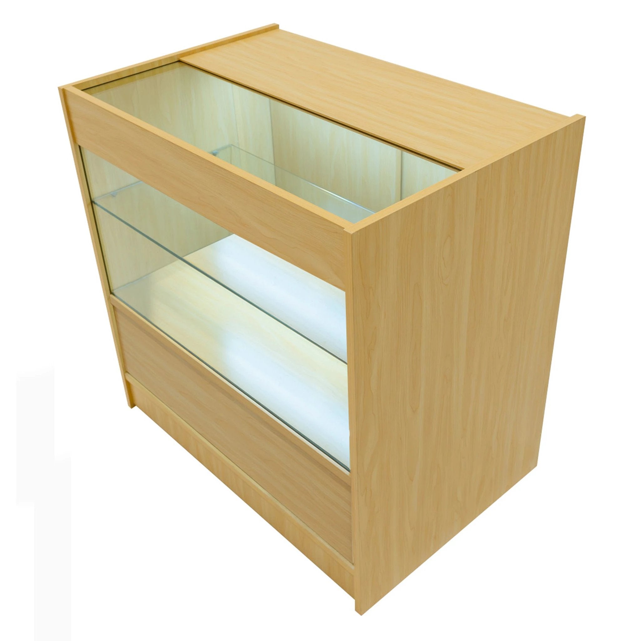 Monster Shop Andromeda LED Shop Counter Set LM60 & 2 x C900 - Maple -