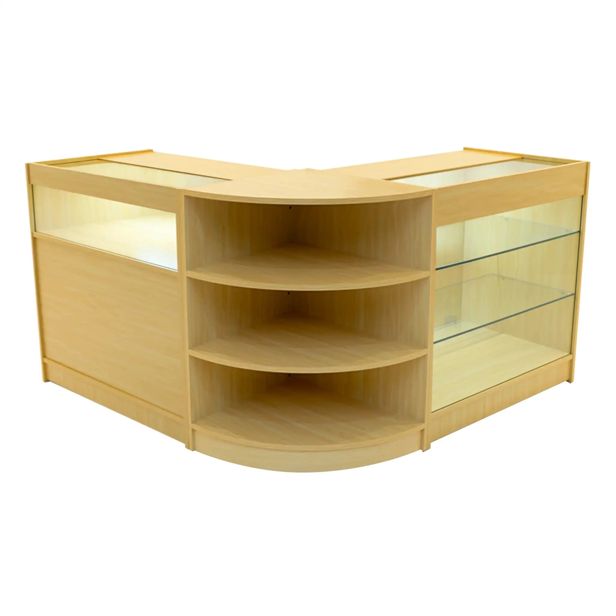 Monster Shop Demeter LED Shop Counter Set K900, B900 & LM60 - Maple -