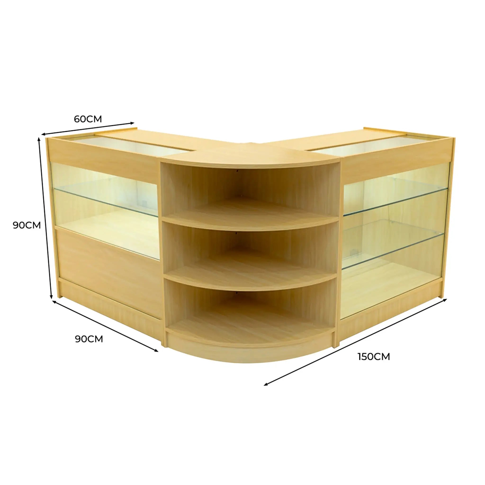 Monster Shop Calliope LED Shop Counter Set K900, C900 & LM60 - Maple -