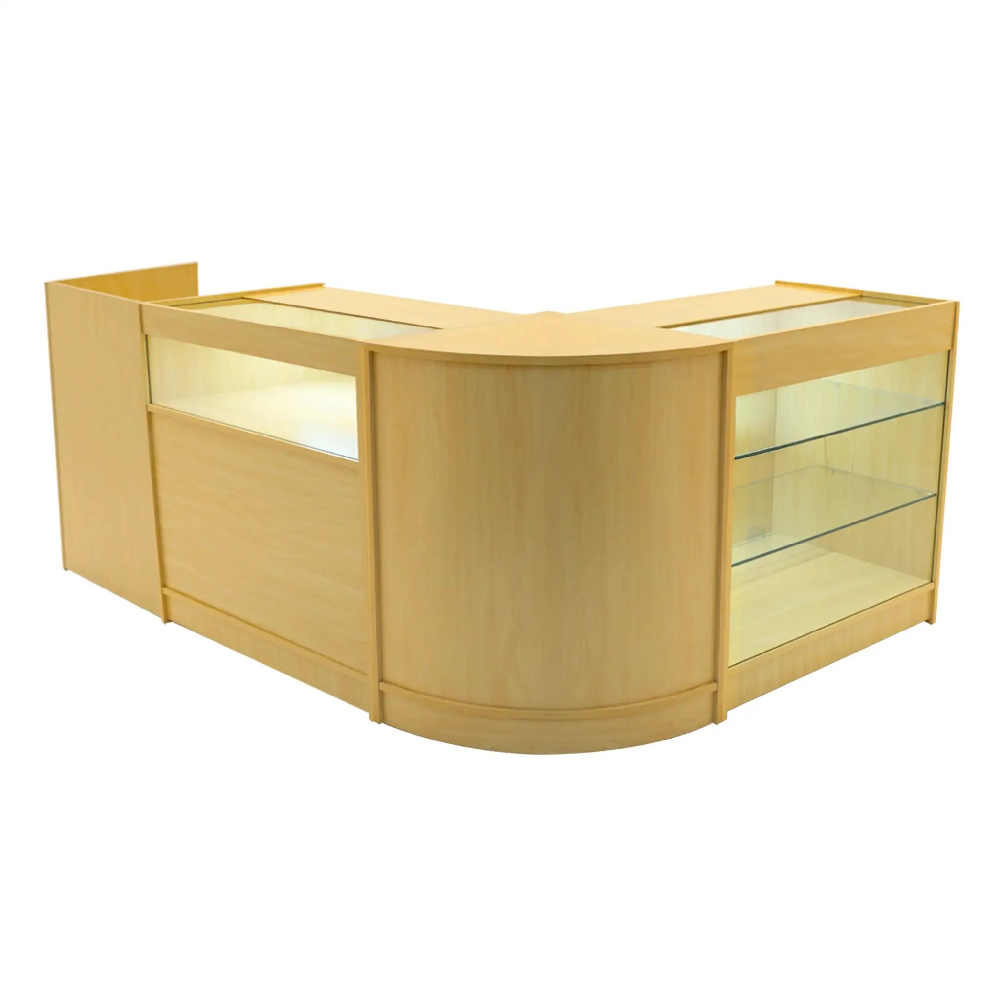 Monster Shop Polaris LED Shop Counter Set K900, B900, TB60 & CM60 - Maple -
