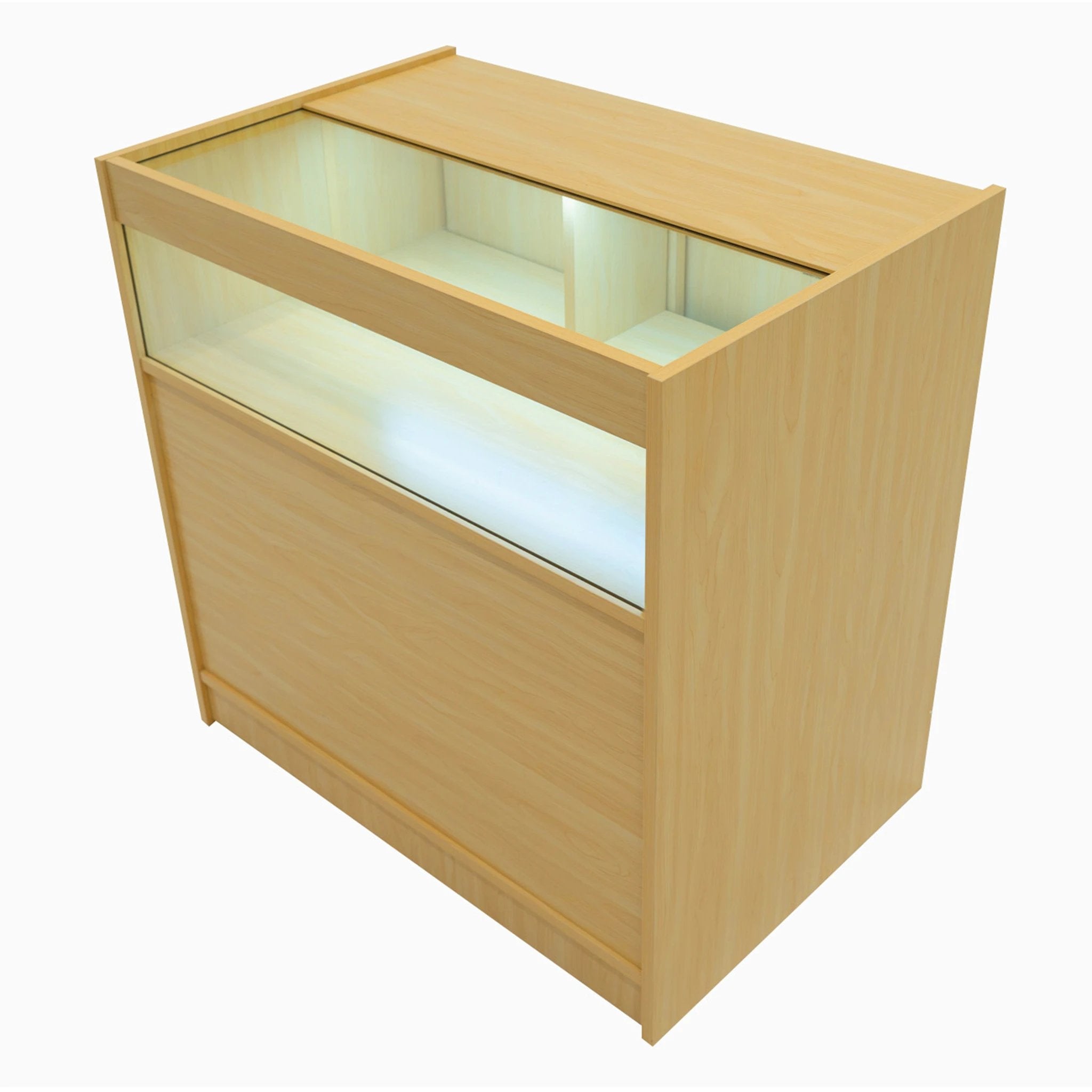 Sagittarius LED Shop Counter Set LM60, TB60 & 2 x B900 - Maple by Monster Shop