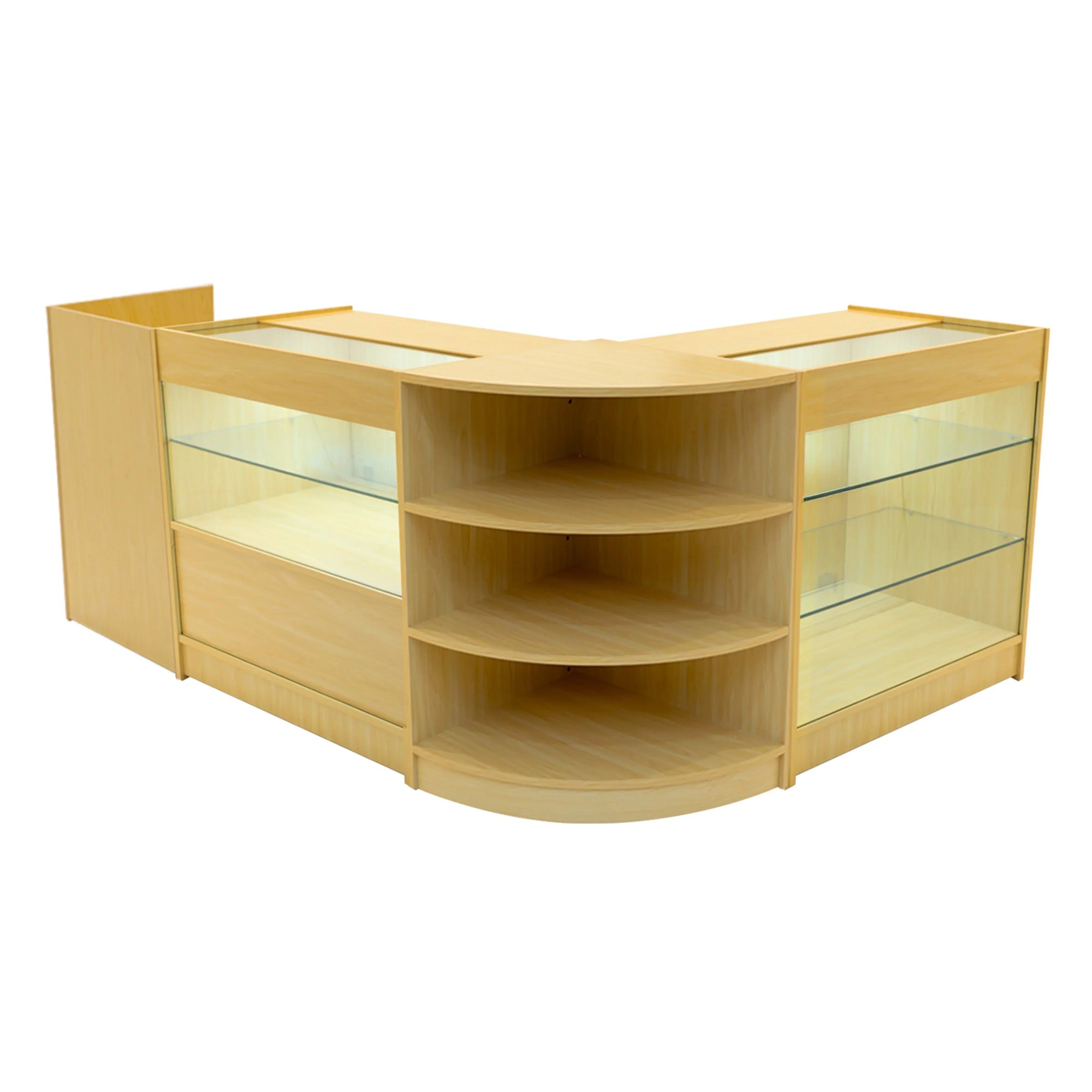Monster Shop Theia LED Shop Counter Set K900, C900, TB60 & LM60 - Maple -