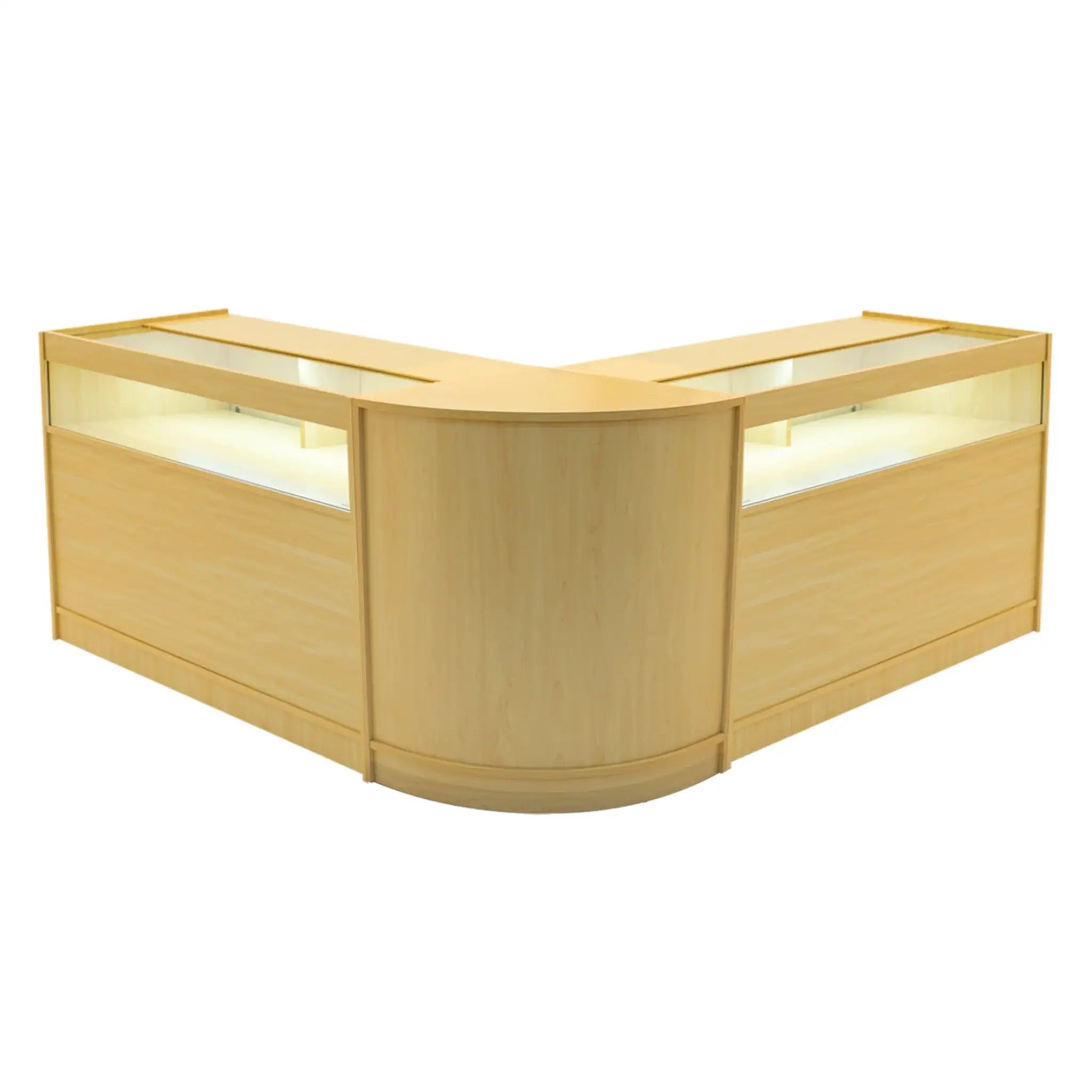 Monster Shop Iris LED Shop Counter Set CM60 & 2 x B1200 - Maple -