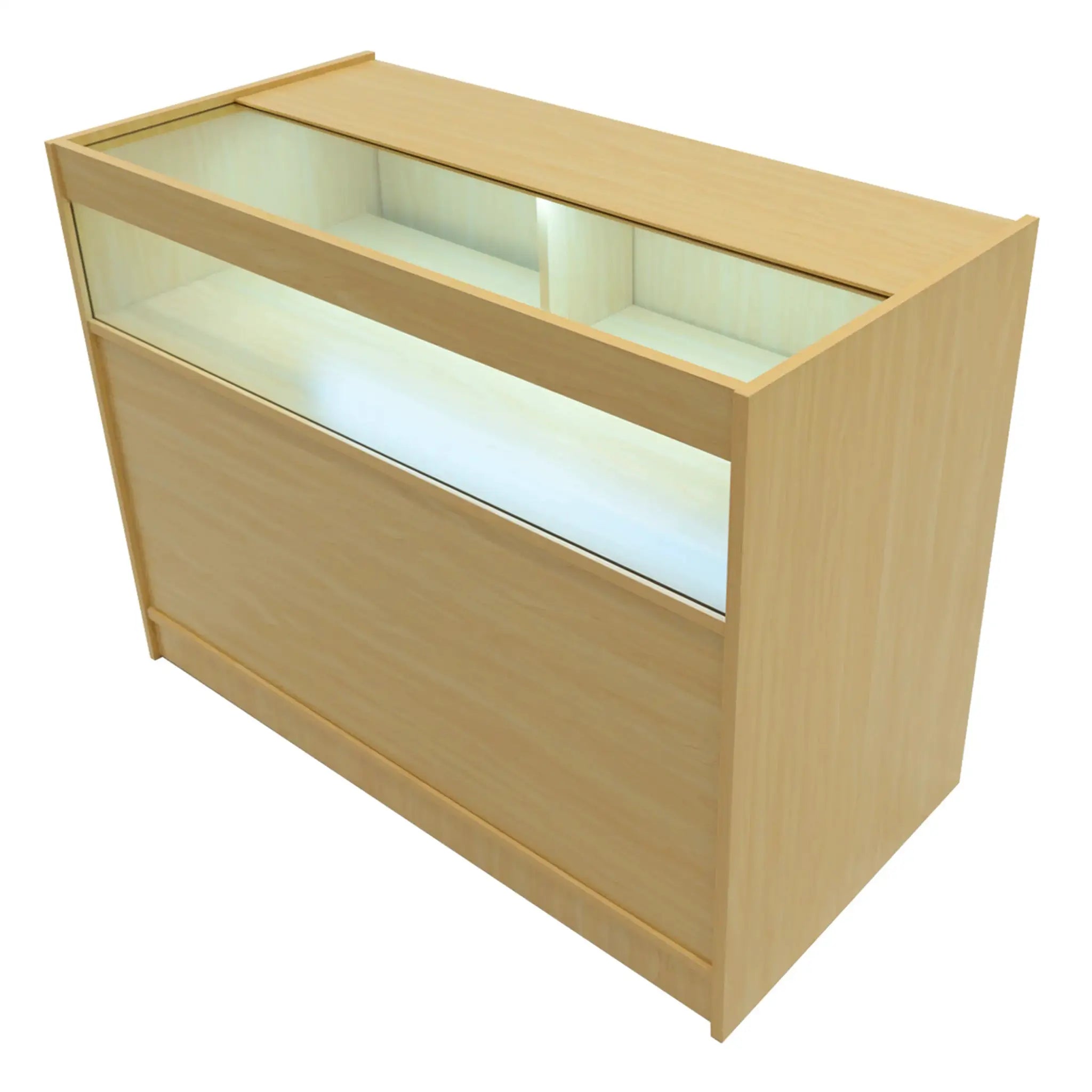 Monster Shop Iris LED Shop Counter Set CM60 & 2 x B1200 - Maple -