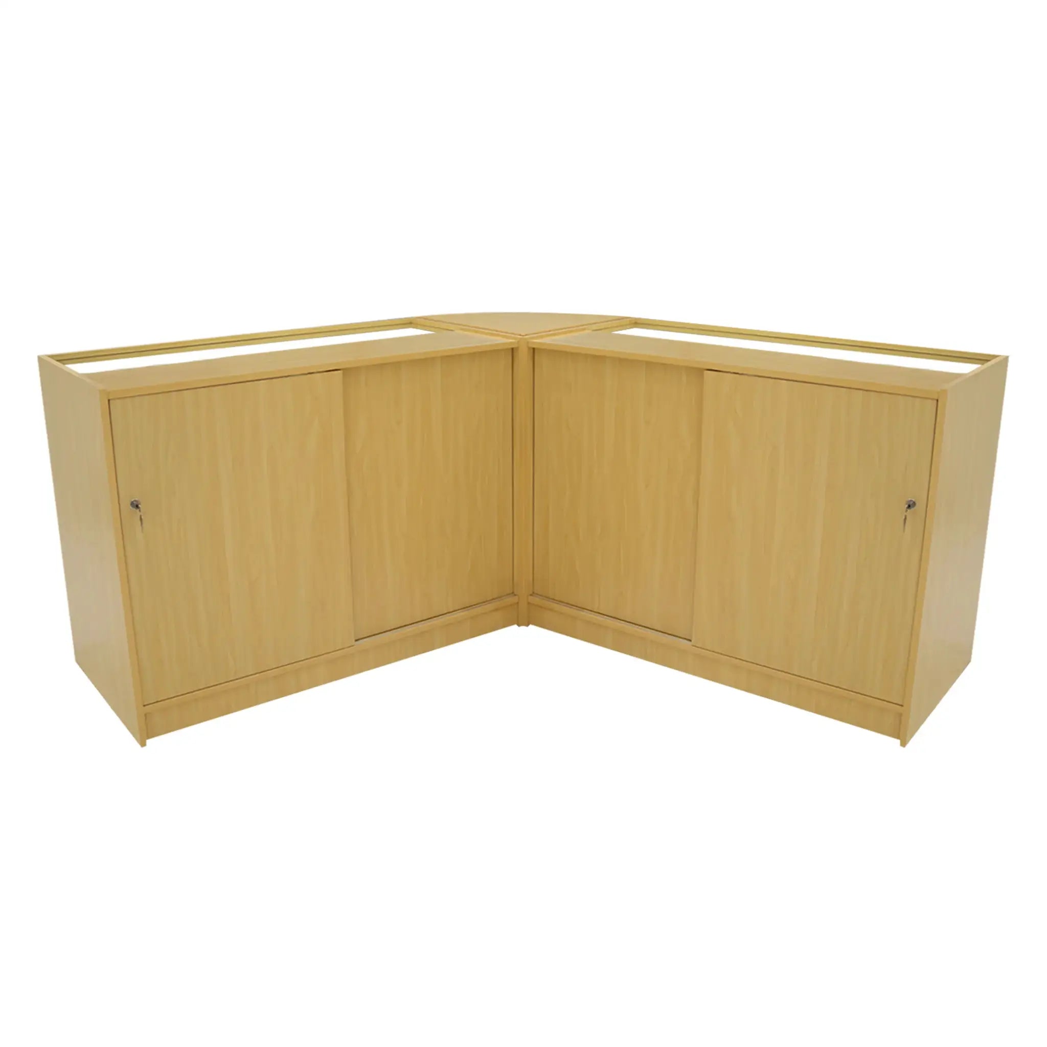 Monster Shop Helios LED Shop Counter Set CM60 & 2 x K1200 - Maple -