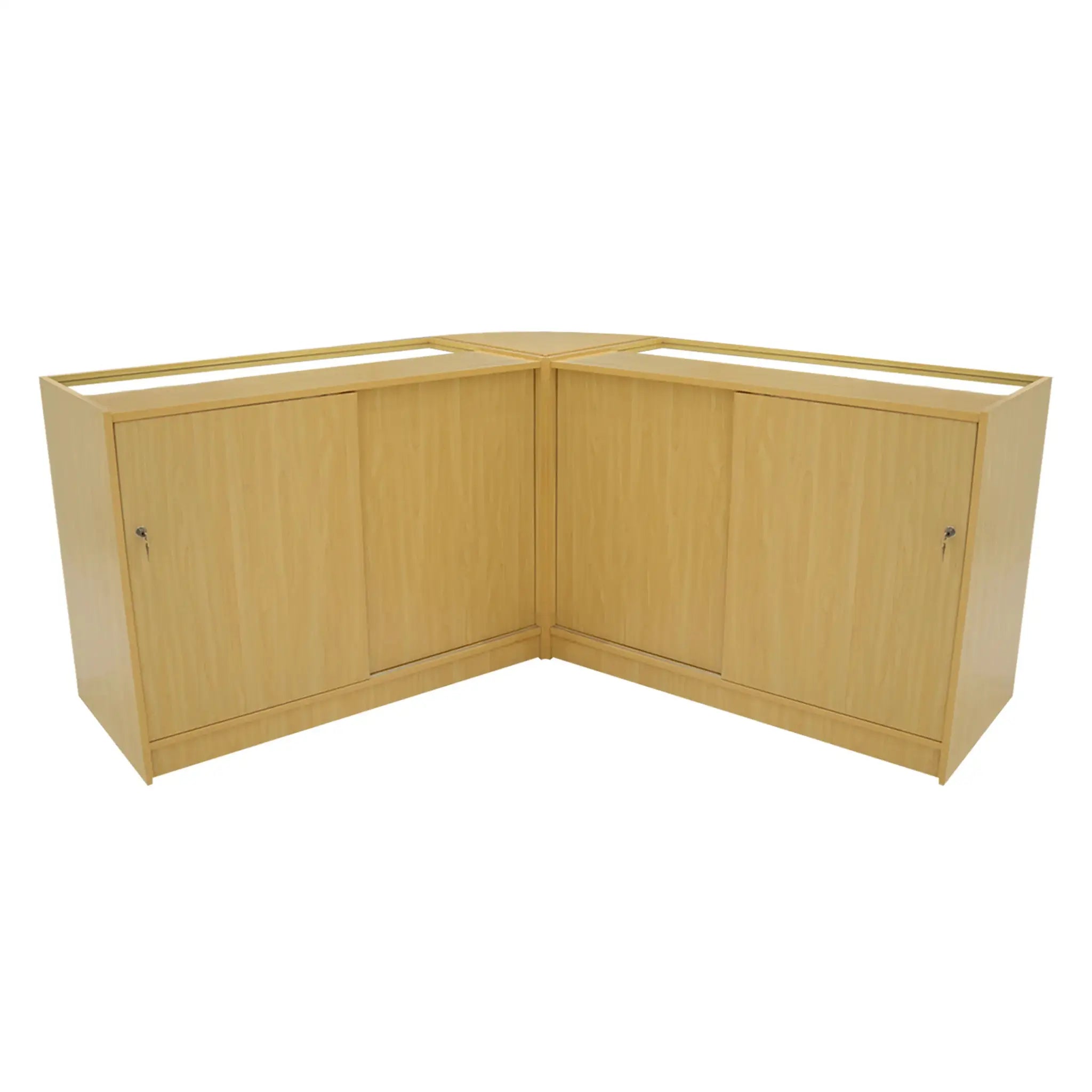 Monster Shop Adonis LED Shop Counter Set B1200, C1200 & CM60 - Maple -