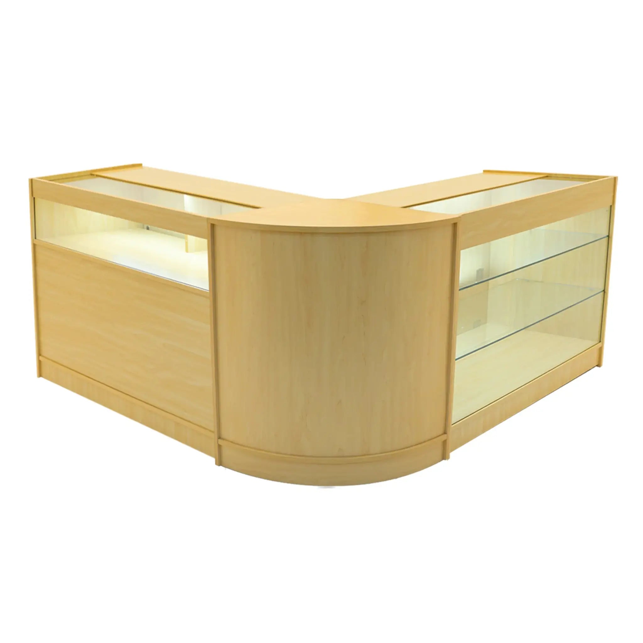 Monster Shop Triton LED Shop Counter Set K1200, B1200 & CM60 - Maple -