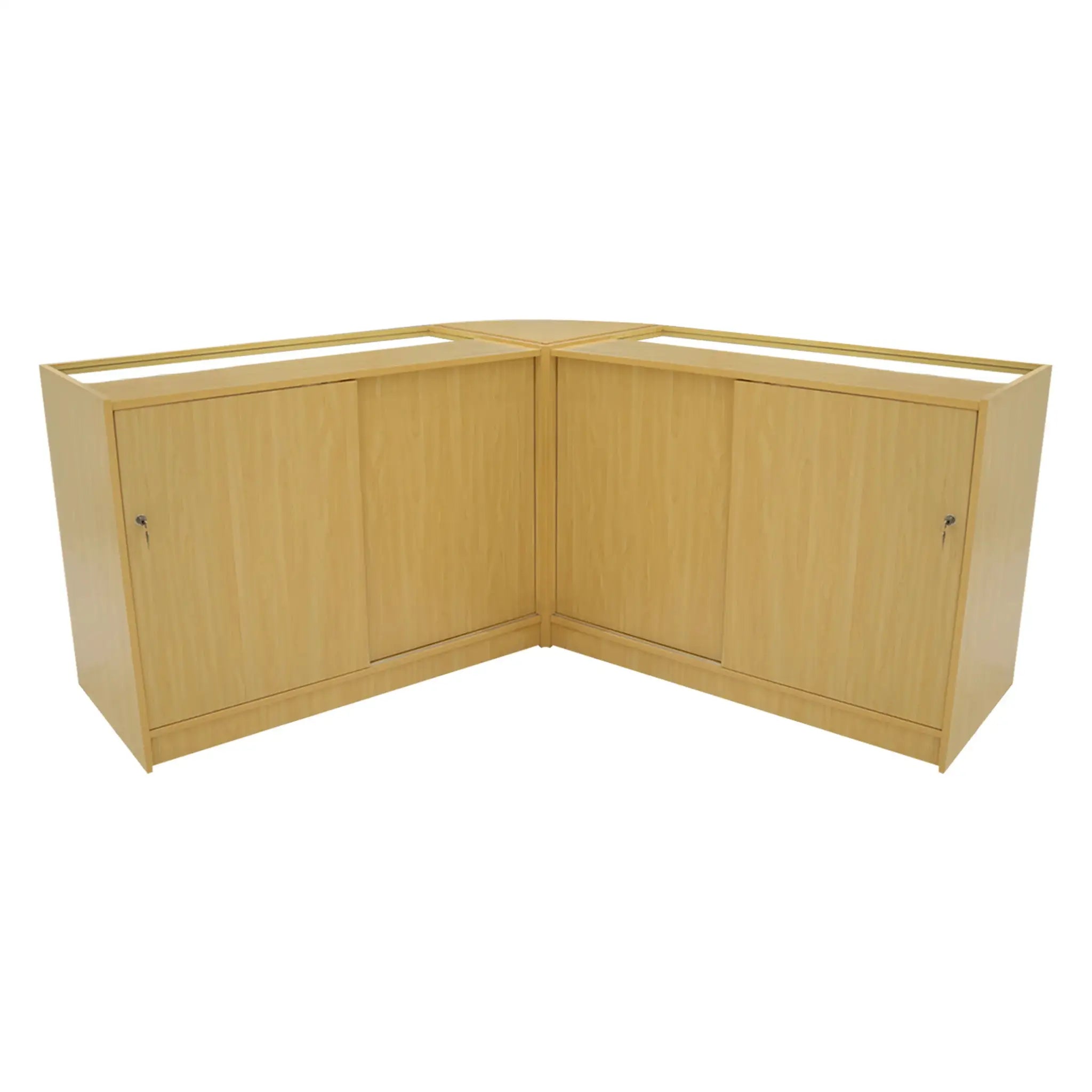 Monster Shop Triton LED Shop Counter Set K1200, B1200 & CM60 - Maple -