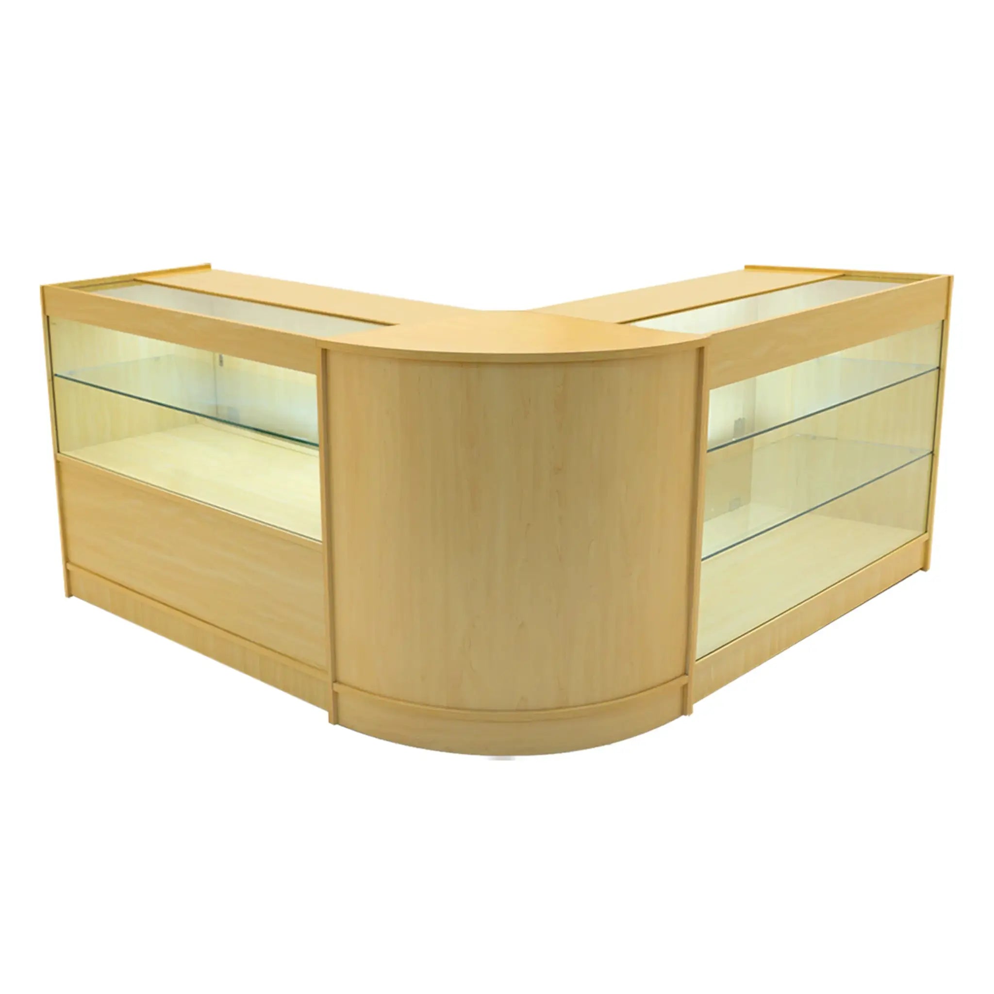 Monster Shop Hera LED Shop Counter Set K1200, C1200 & CM60 - Maple -
