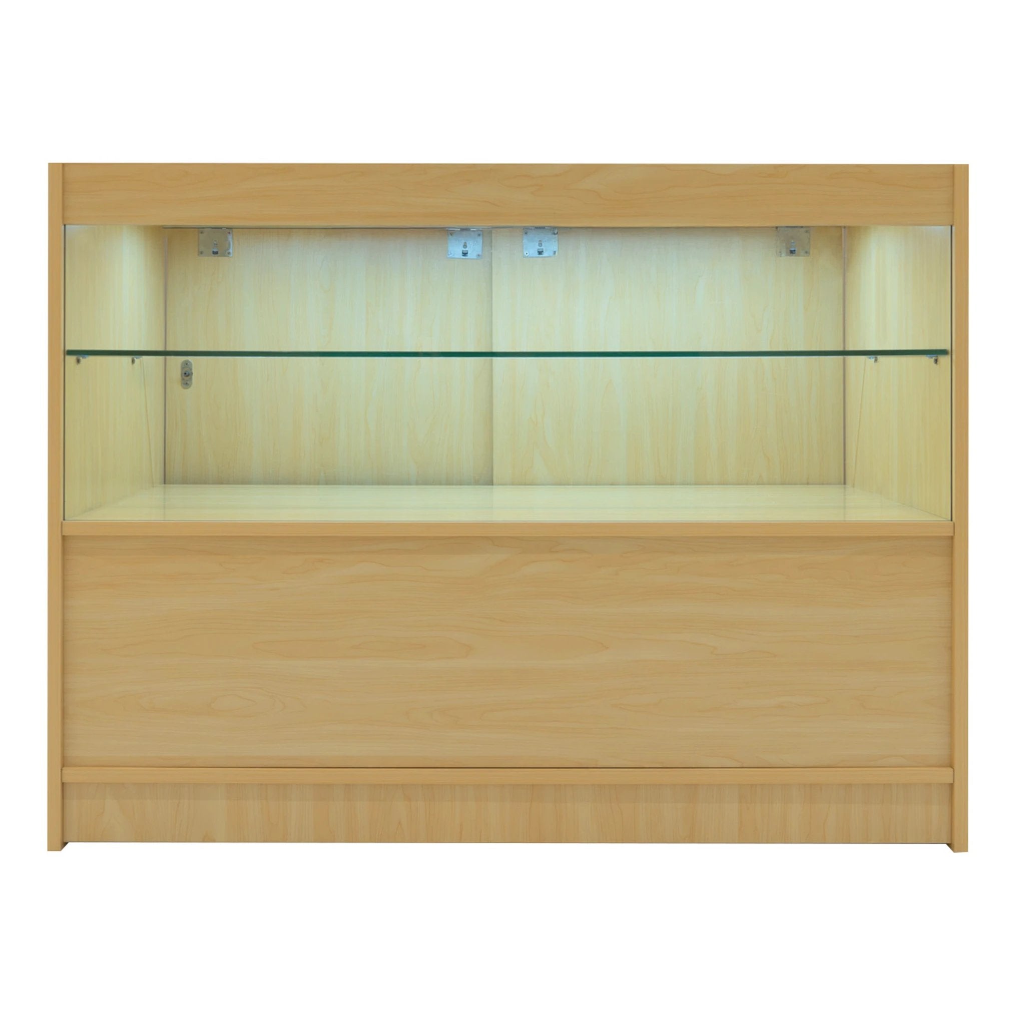 Andromeda LED Shop Counter Set LM60 & 2 x C1200 - Maple by Monster Shop