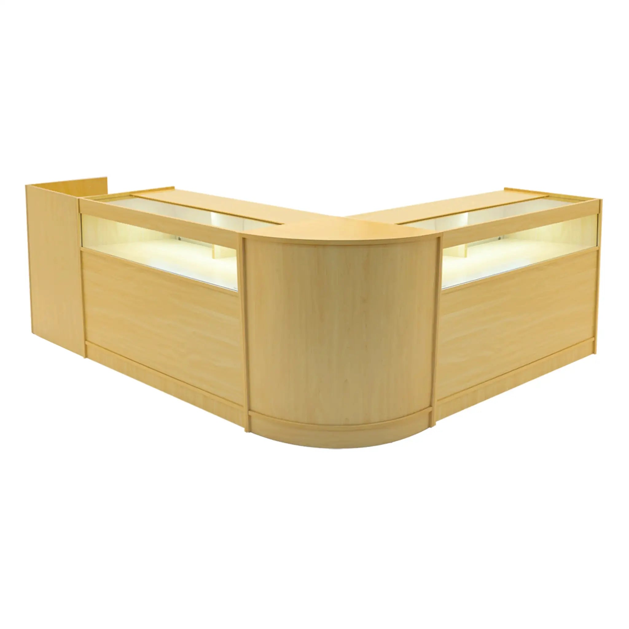 Monster Shop Luna LED Shop Counter Set CM60, TB60 & 2 x B1200 - Maple -