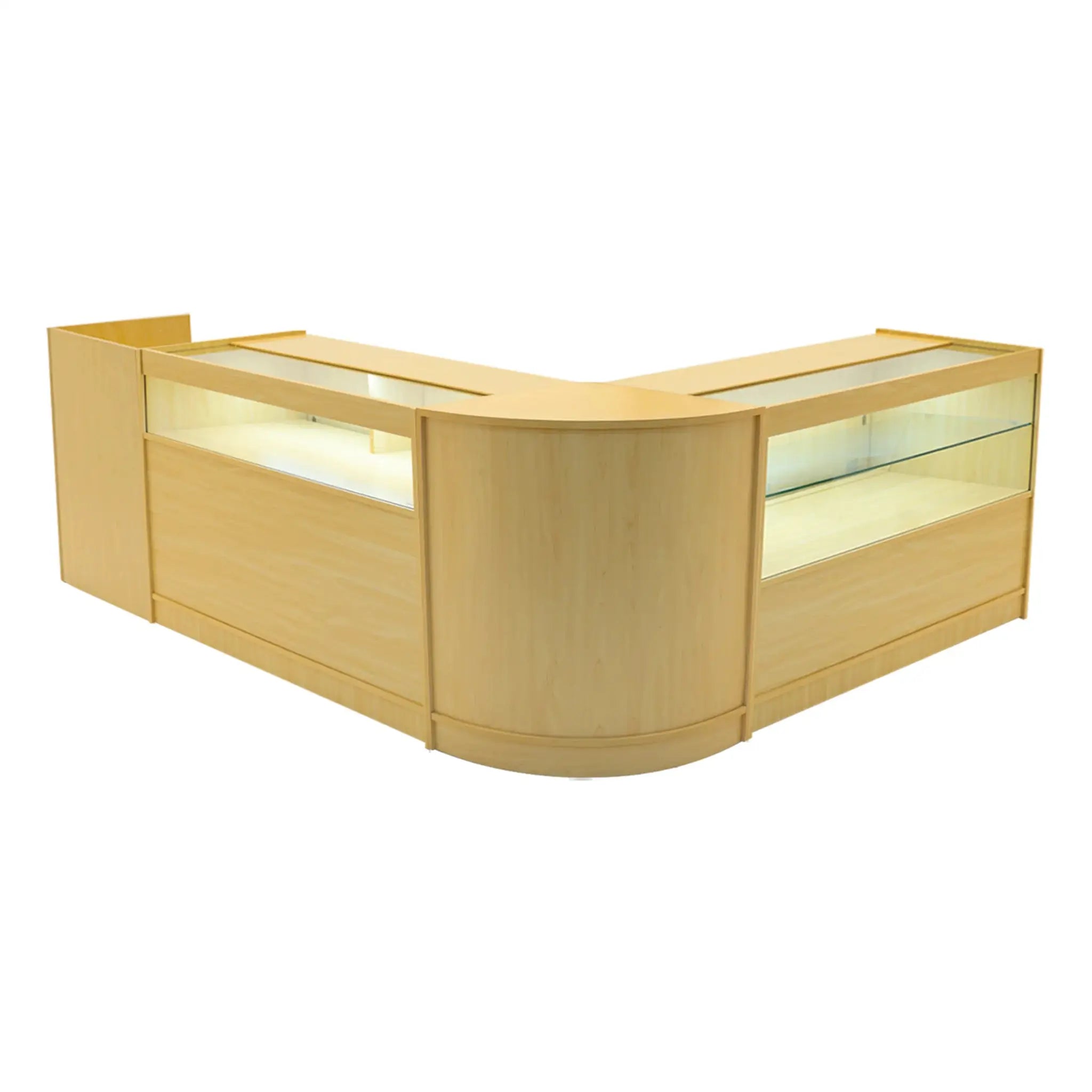 Monster Shop Gravity LED Shop Counter Set B1200, C1200, TB60 & & CM60 - Maple -