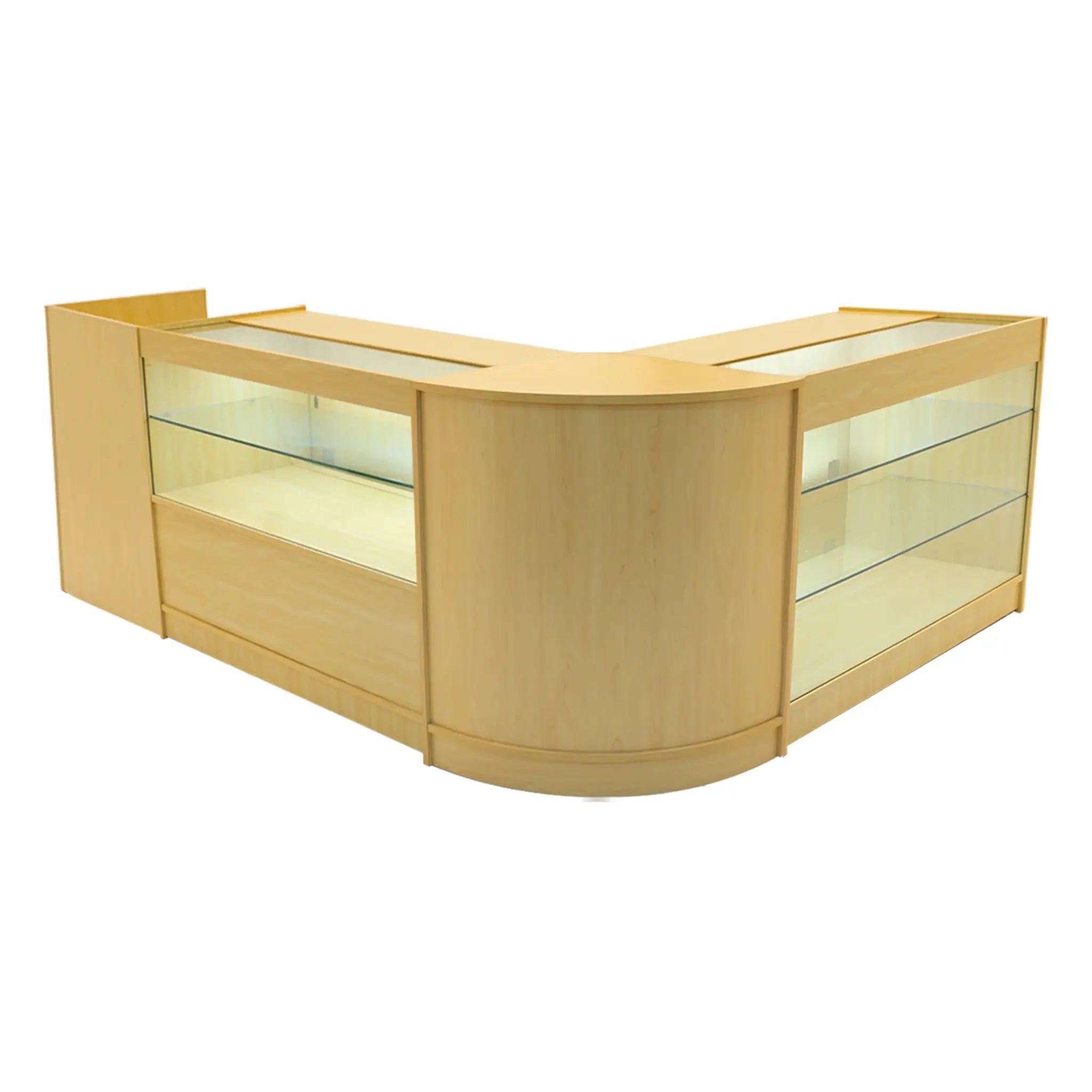 Monster Shop Vega LED Shop Counter Set K1200, C1200, TB60 & CM60 - Maple -