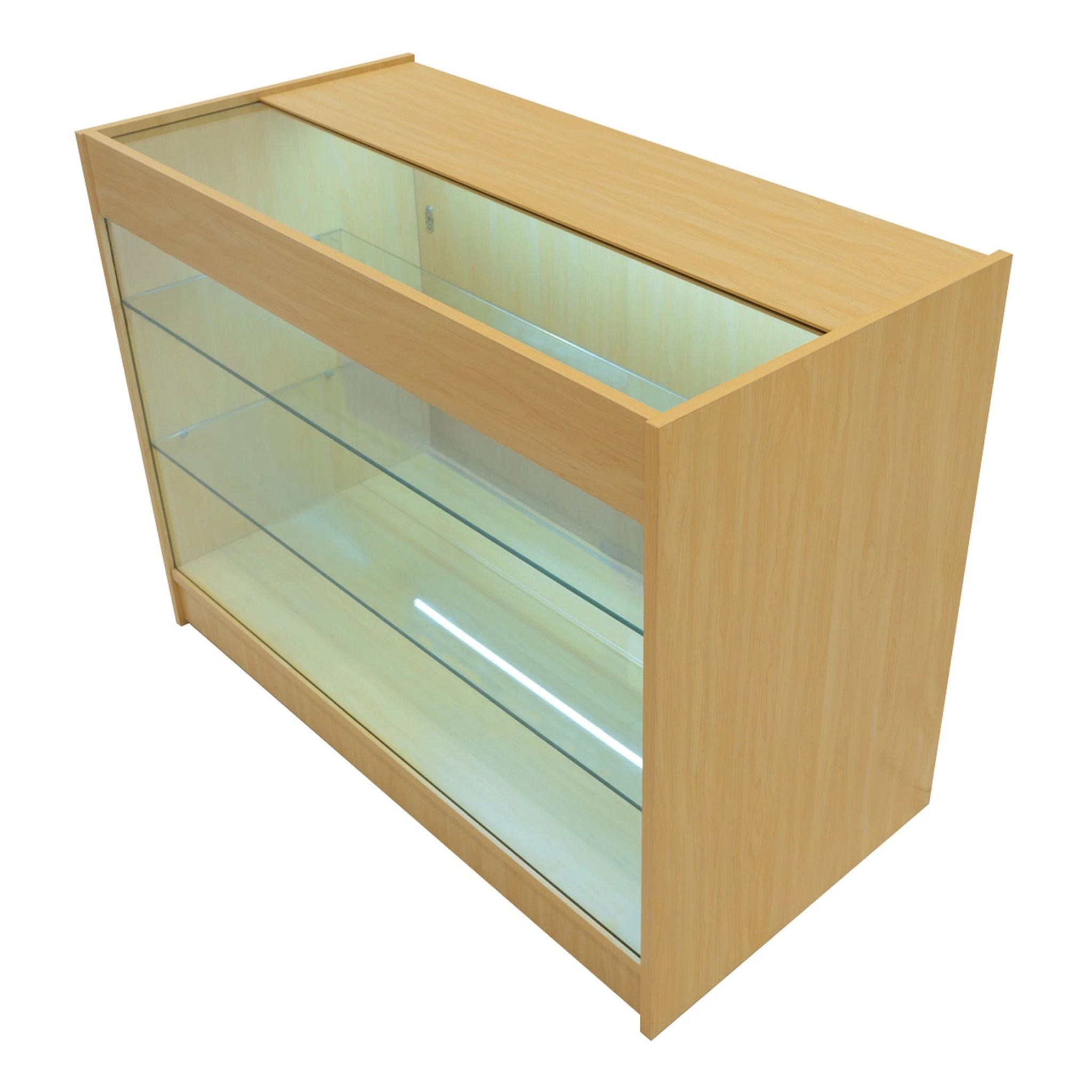 Monster Shop Theia LED Shop Counter Set K1200, C1200, TB60 & LM60 - Maple -
