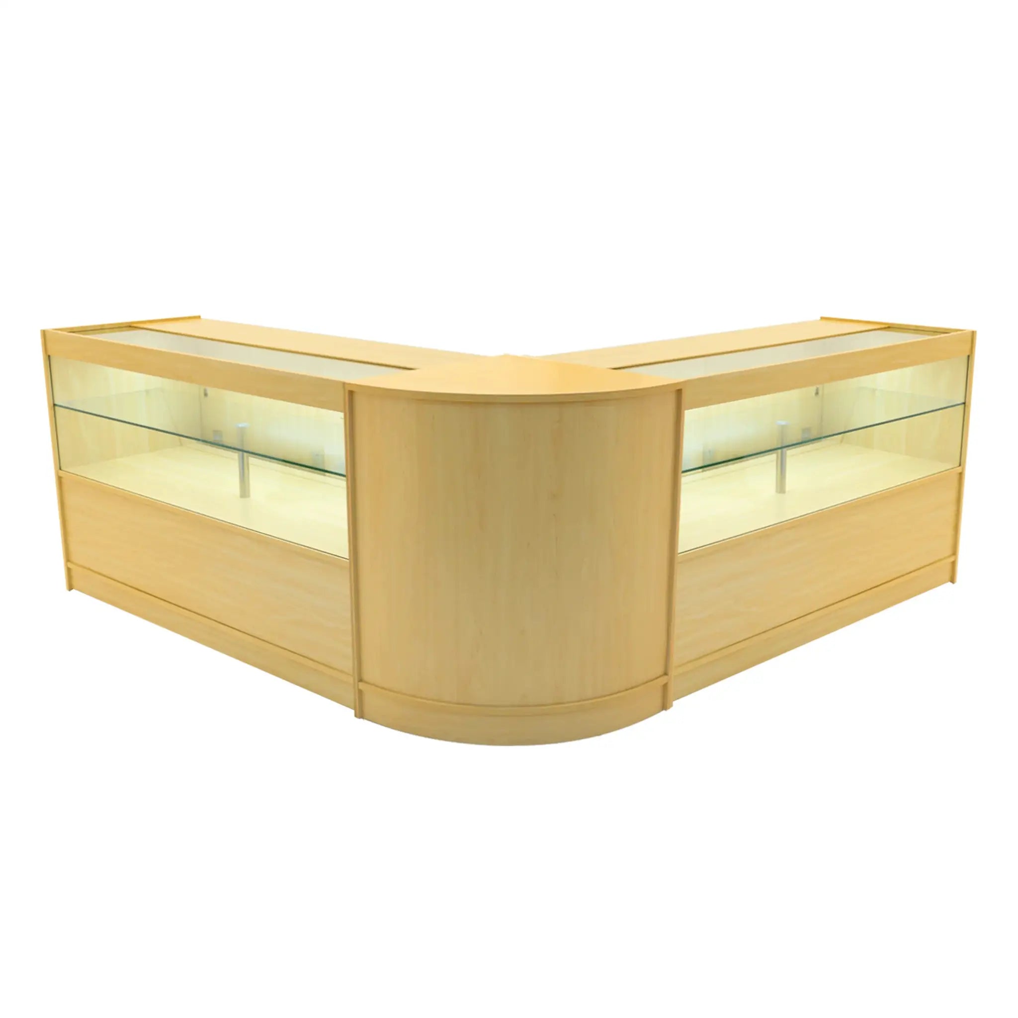 Monster Shop Selene LED Shop Counter Set CM60 & 2 x C1500 - Maple -