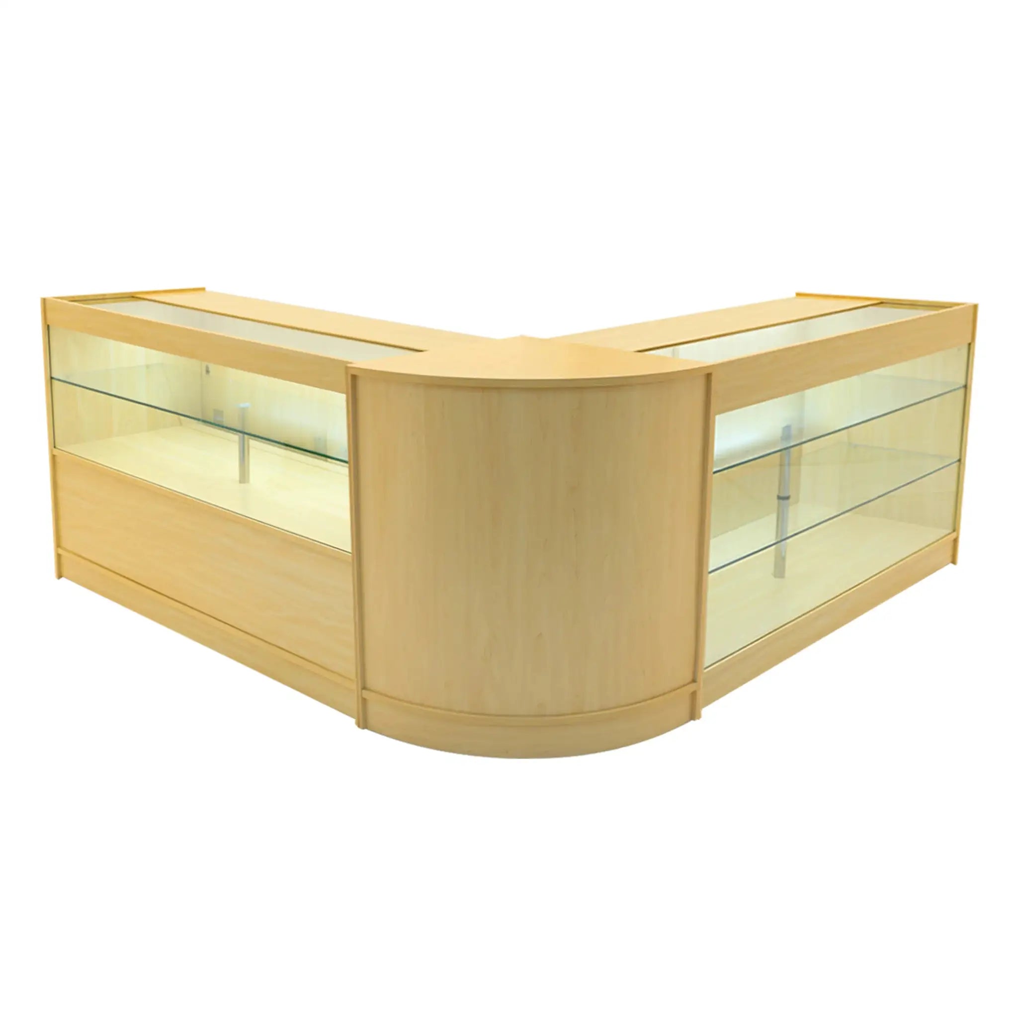 Monster Shop Hera LED Shop Counter Set K1500, C1500 & CM60 - Maple -