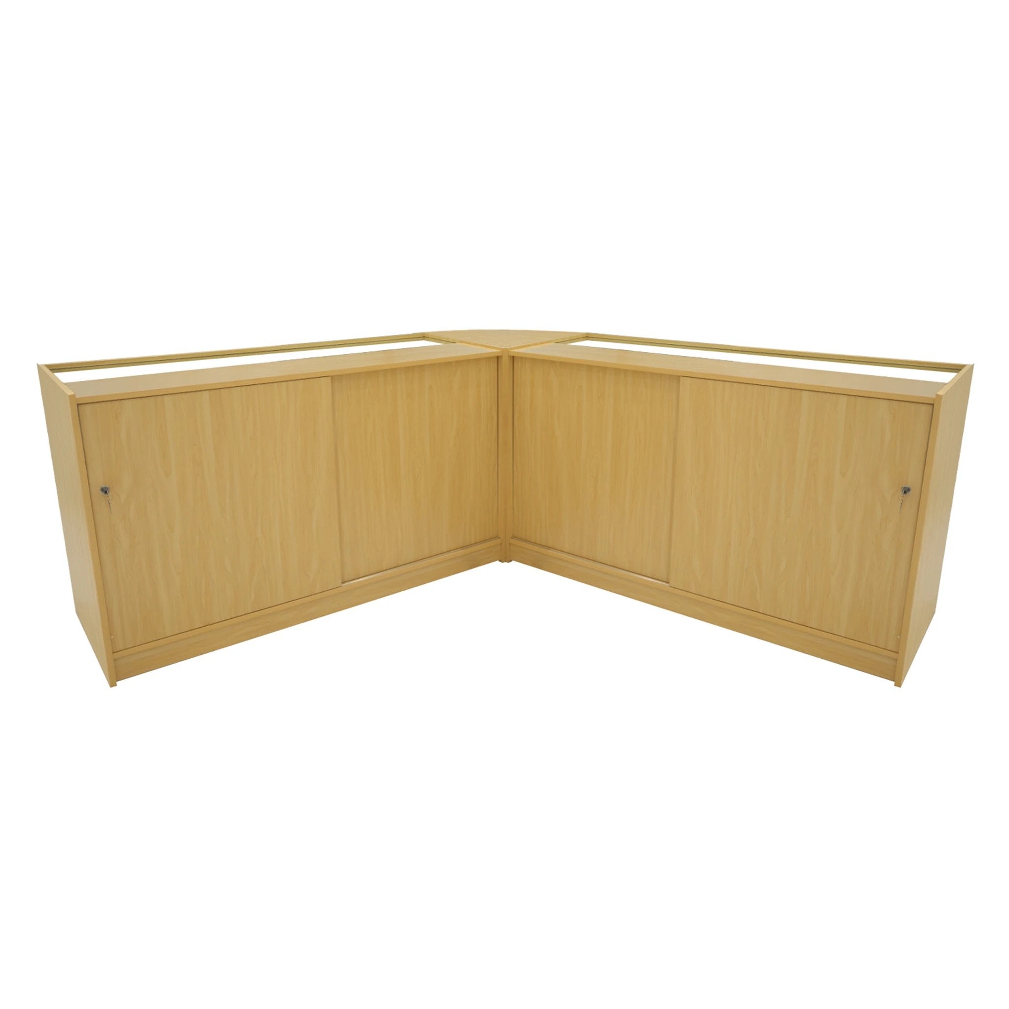 Monster Shop Theseus LED Shop Counter Set LM60 & 2 x B1500 - Maple -