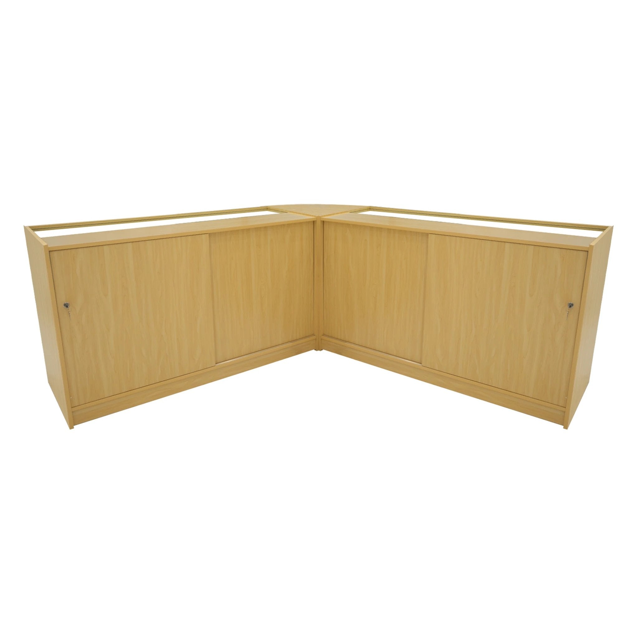Monster Shop Apollo LED Shop Counter Set LM60 & 2 x K1500 - Maple -
