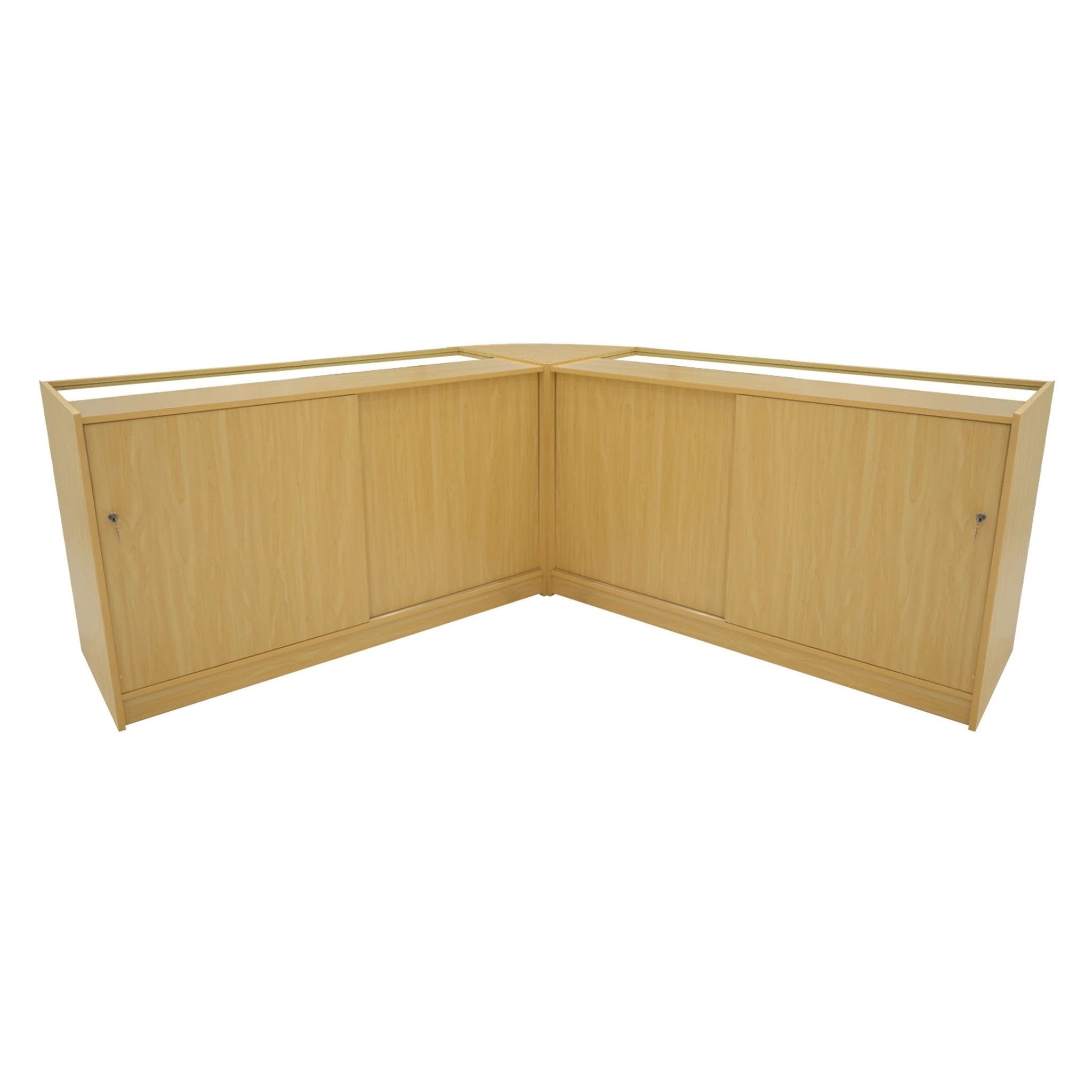 Monster Shop Demeter LED Shop Counter Set K1500, B1500 & LM60 - Maple -