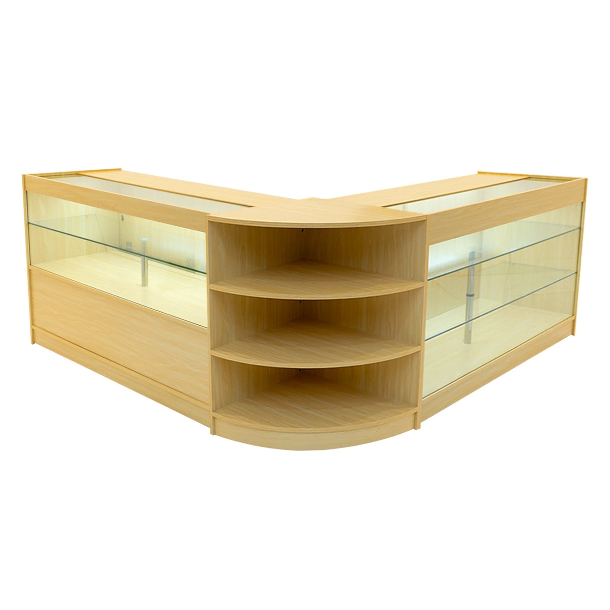 Calliope LED Shop Counter Set K1500, C1500 & LM60 - Maple by Monster Shop