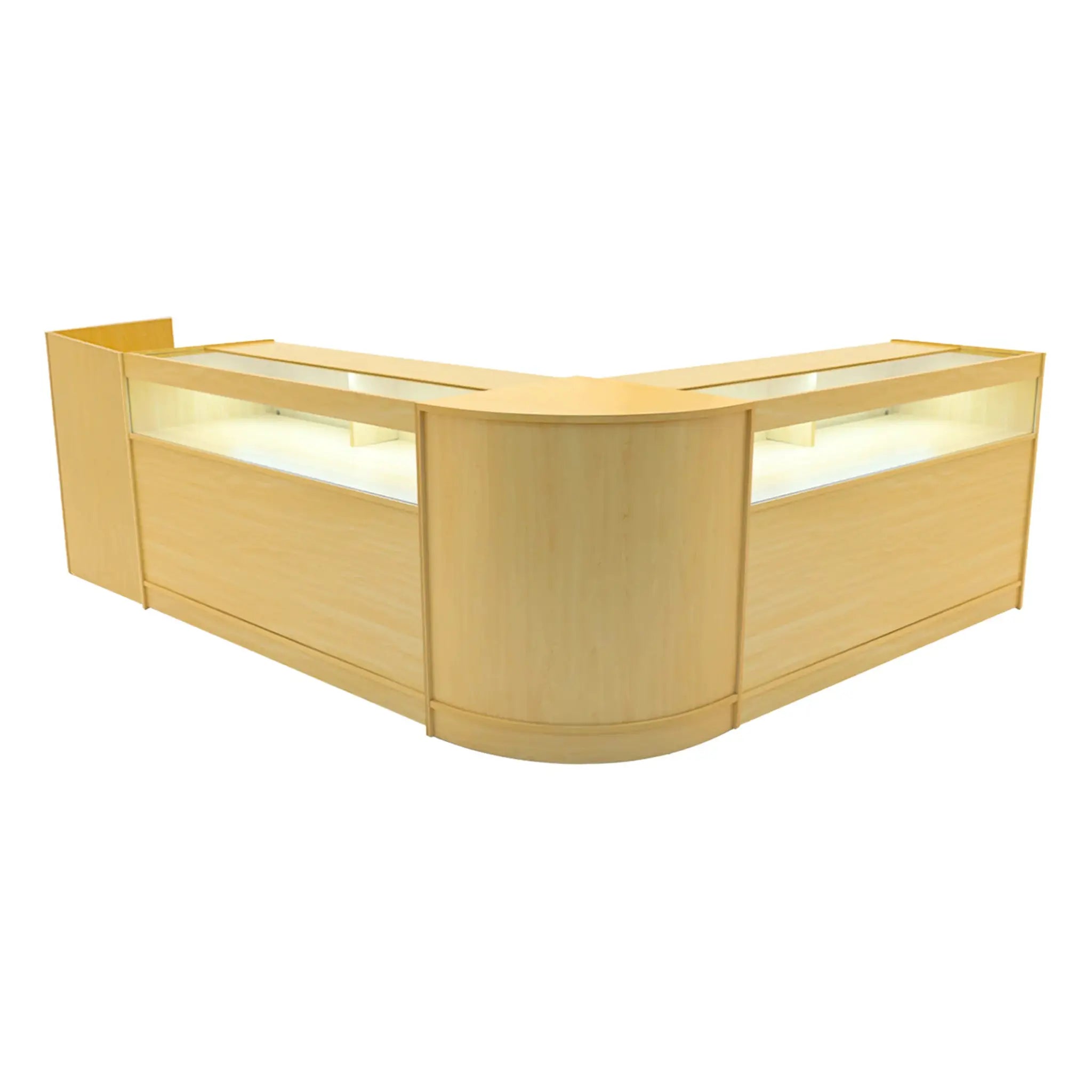 Monster Shop Luna LED Shop Counter Set CM60, TB60 & 2 x B1500 - Maple -