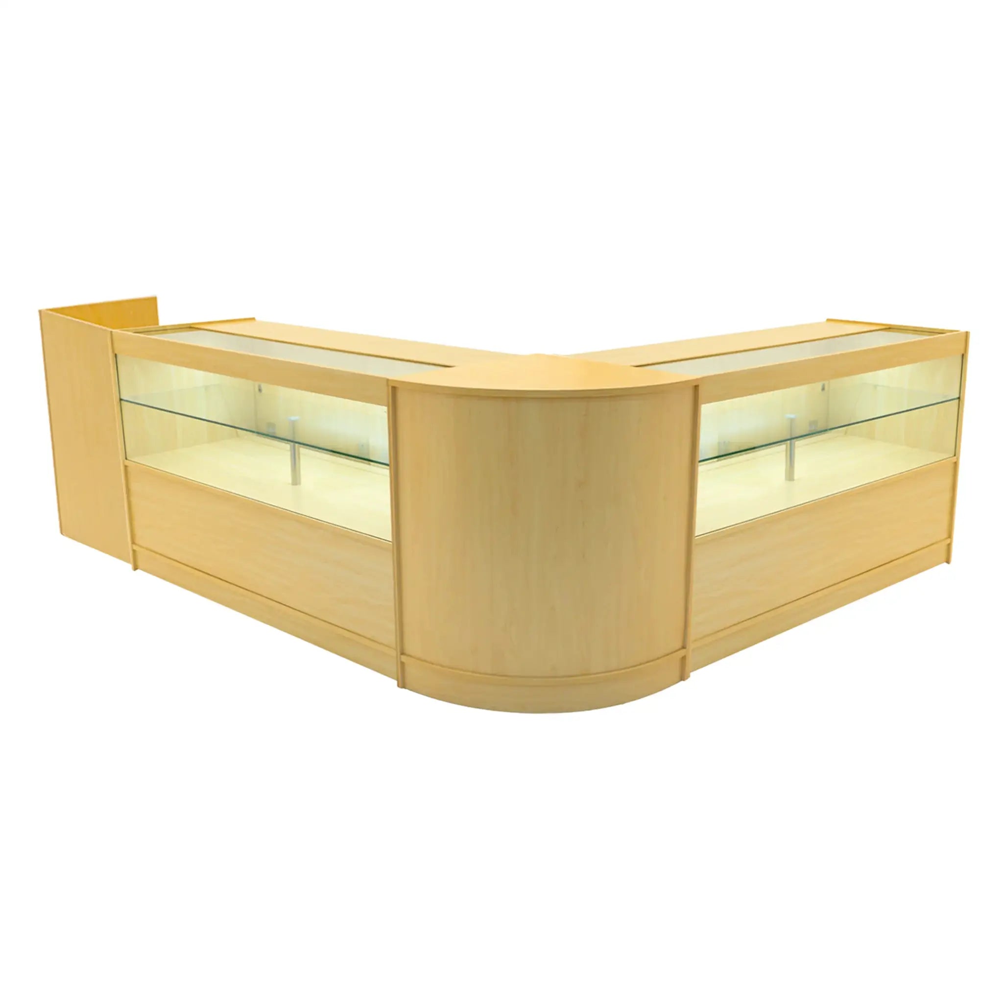 Monster Shop Phoenix LED Shop Counter Set CM60, TB60 & 2 x C1500 - Maple -