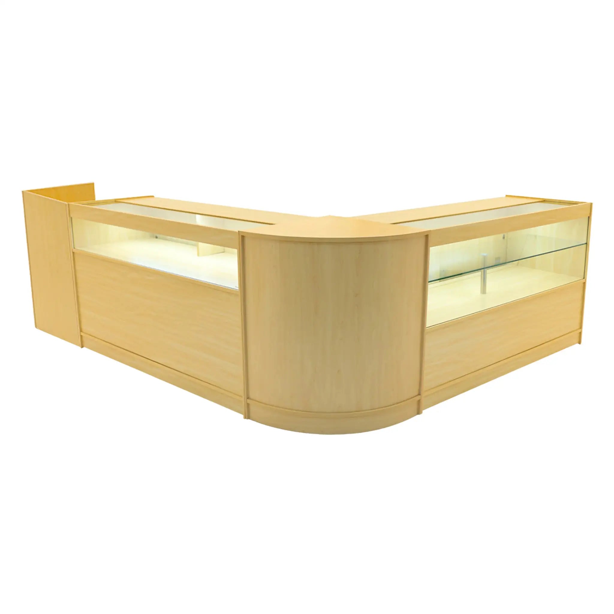 Monster Shop Gravity LED Shop Counter Set B1500, C1500, TB60 & CM60 - Maple -