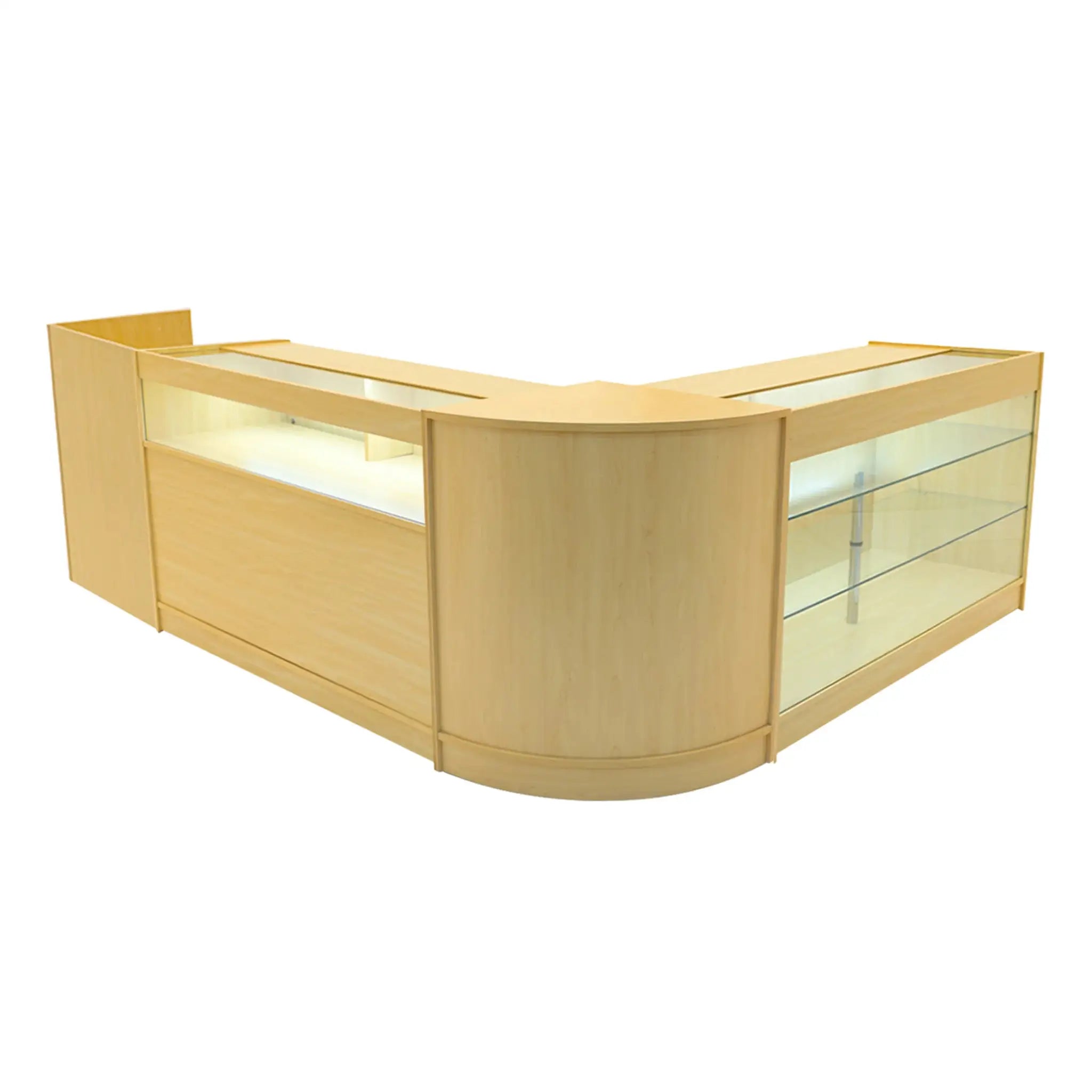 Monster Shop Polaris LED Shop Counter Set K1500, B1500, TB60 & CM60 - Maple -