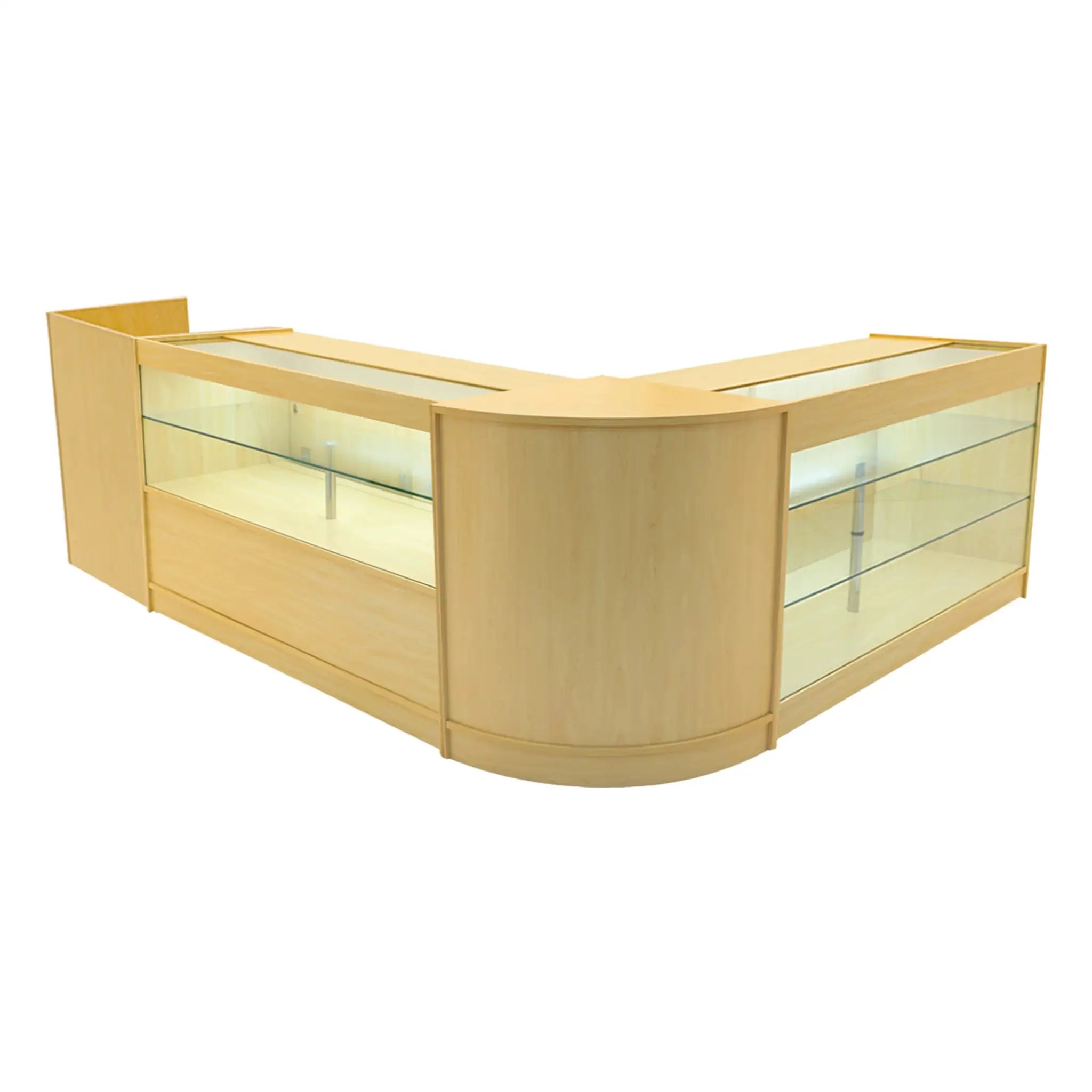 Monster Shop Vega LED Shop Counter Set K1500, C1500, TB60 & CM60 - Maple -