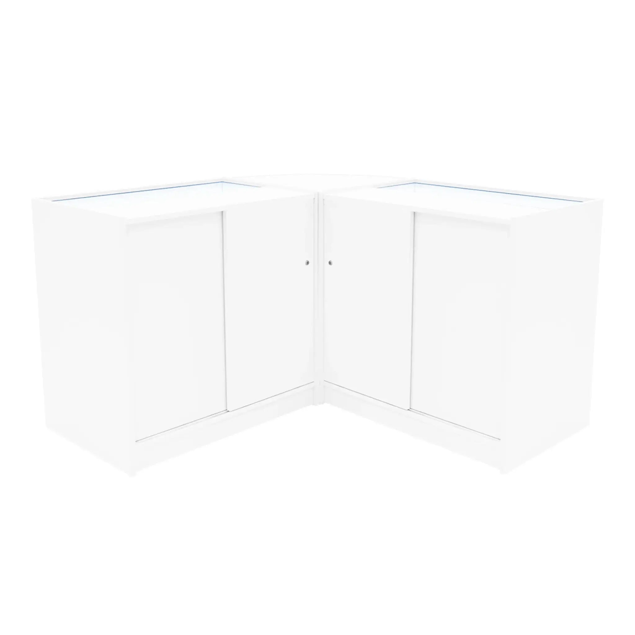 Monster Shop Iris LED Shop Counter Set CM60 & 2 x B900 - White -