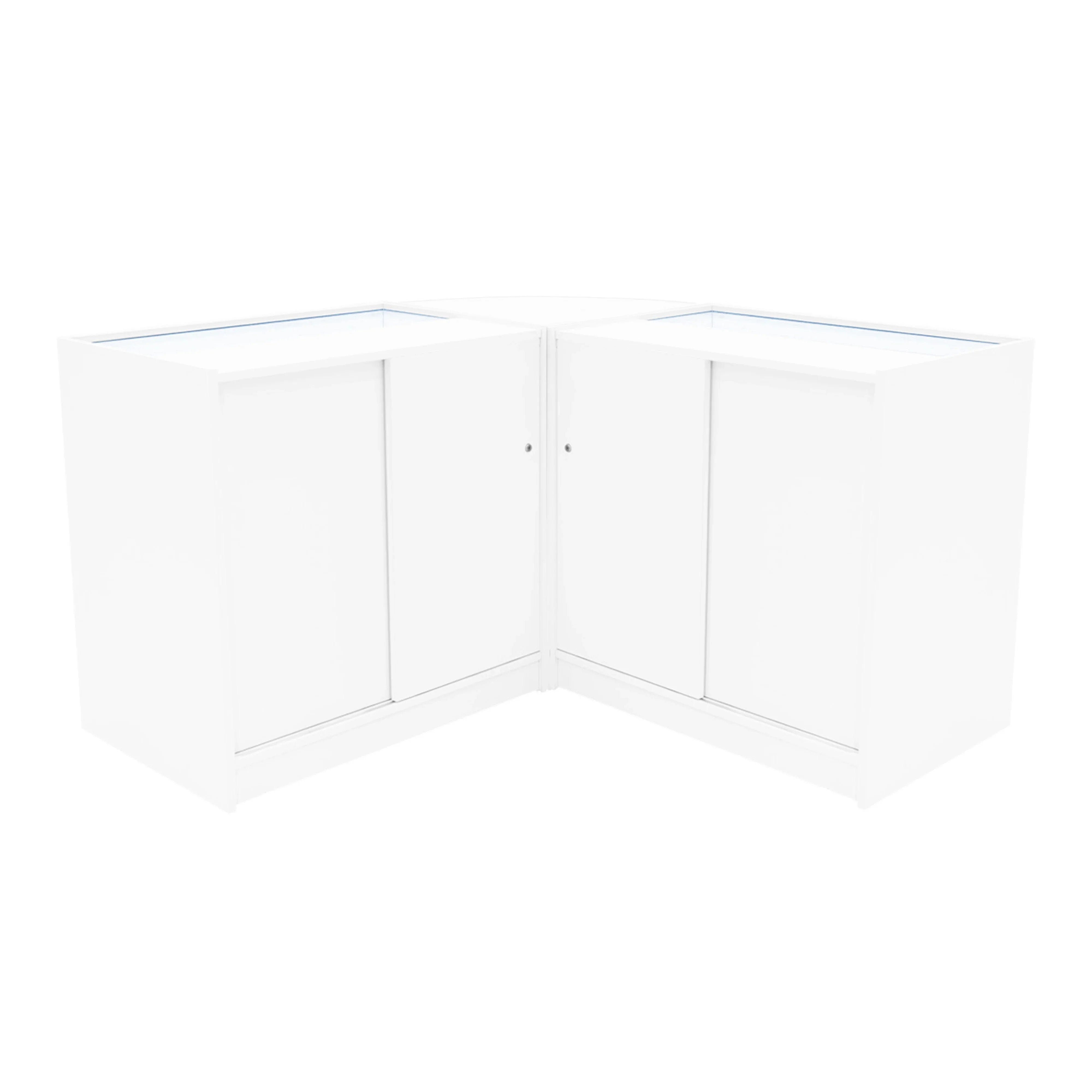 Monster Shop Helios LED Shop Counter Set CM60 & 2 x K900 - White -