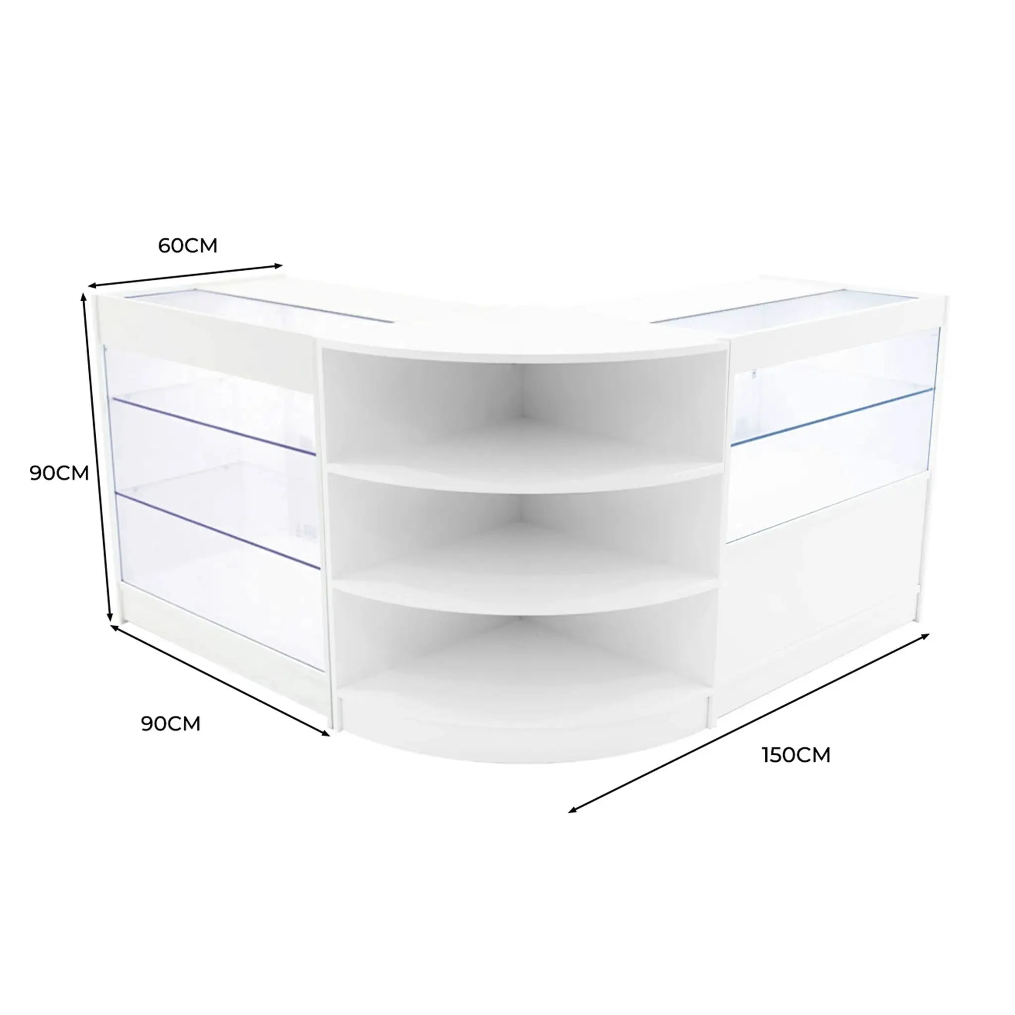 Monster Shop Calliope LED Shop Counter Set K900, C900 & LM60 - White -