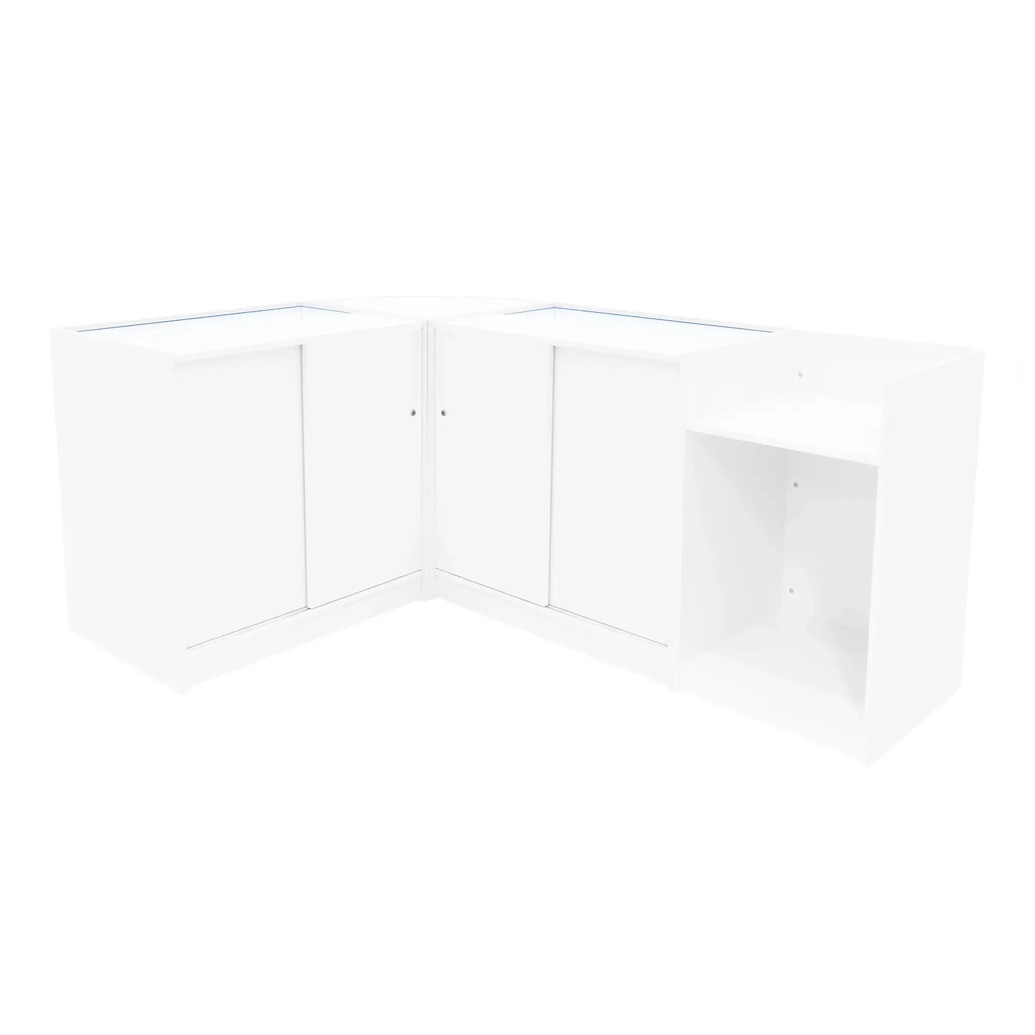 Monster Shop Gravity LED Shop Counter Set B900, C900, TB60 & CM60 - White -