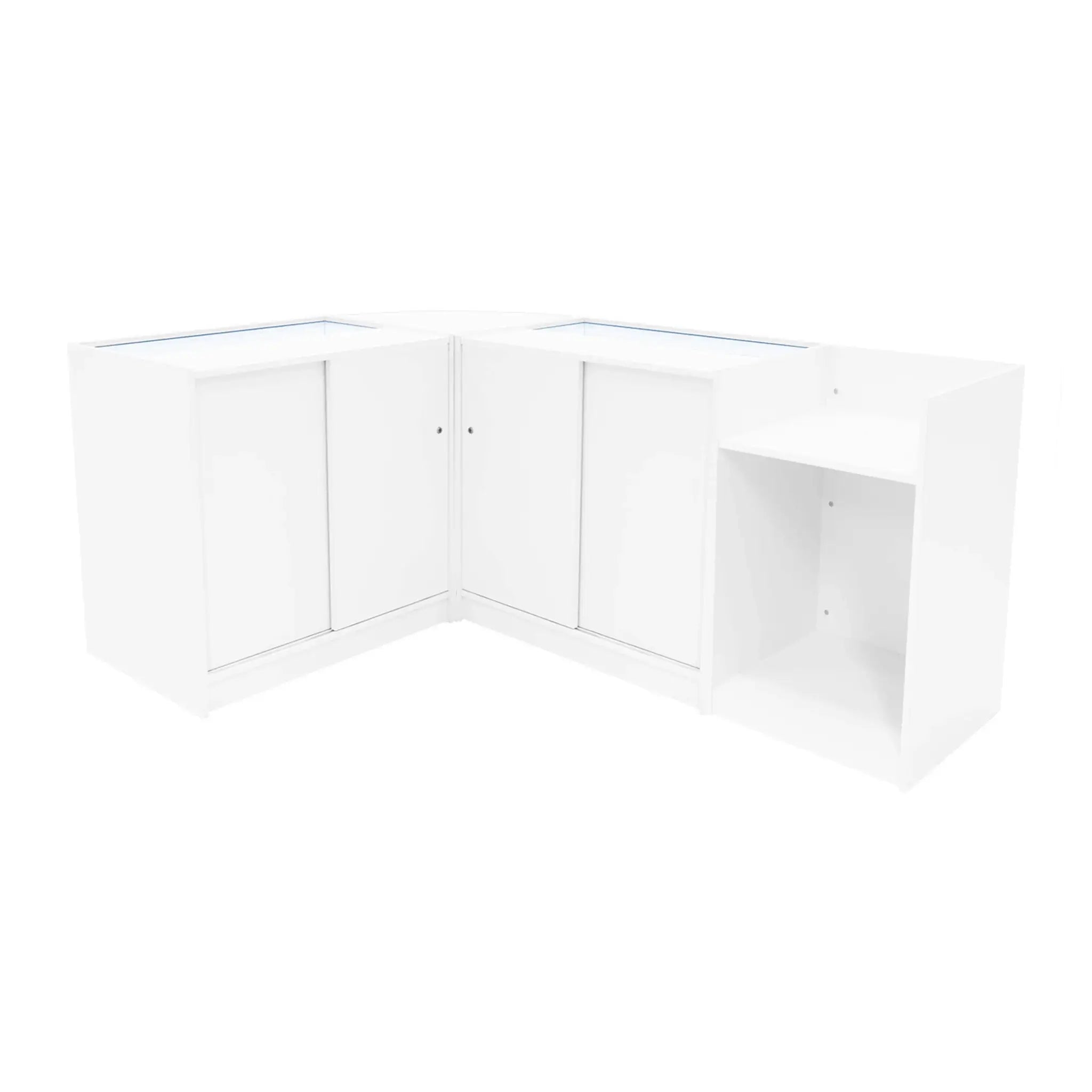 Monster Shop Eclipse LED Shop Counter Set LM60, TB60 & 2 x C900 - White -