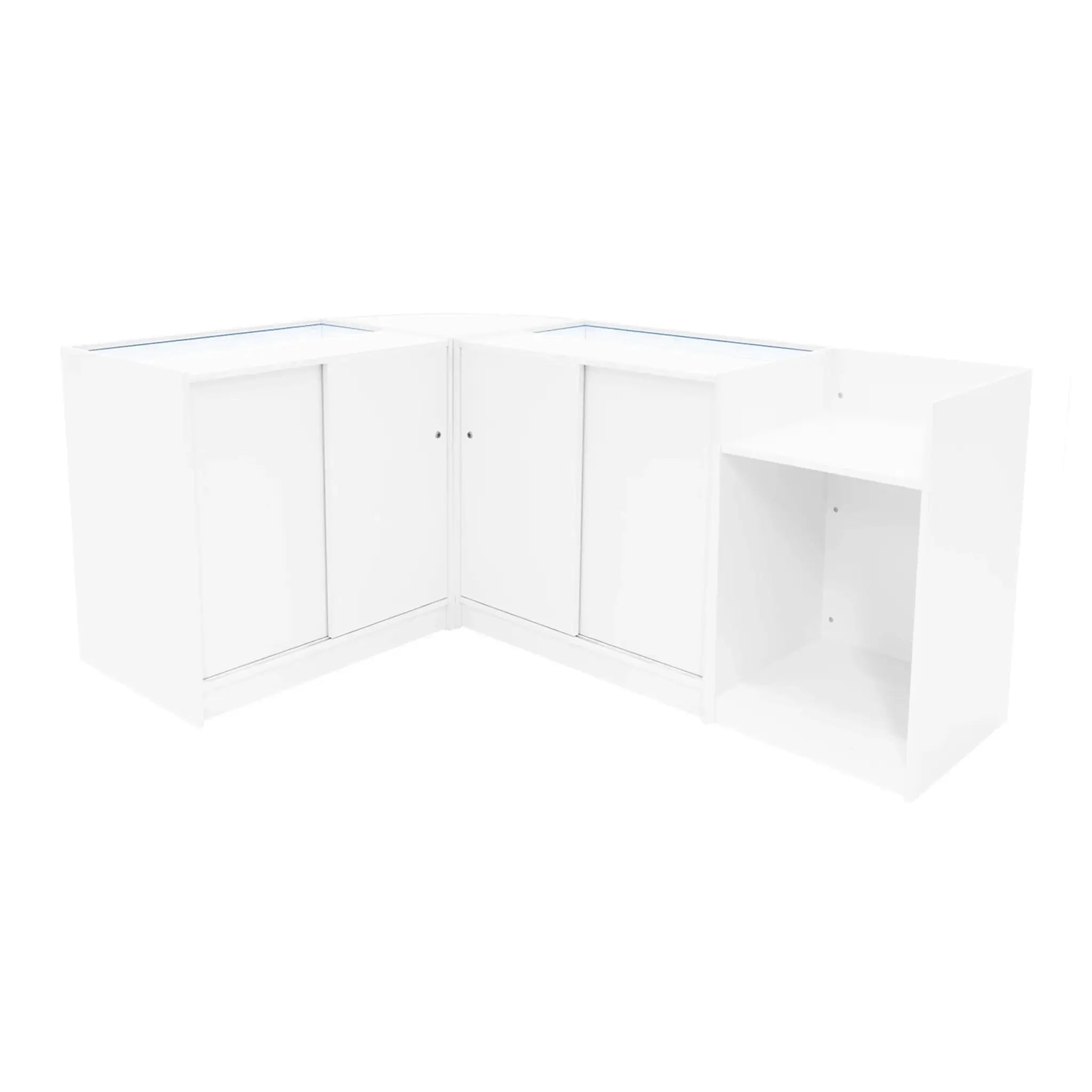 Monster Shop Astro LED Shop Counter Set LM60, TB60 & 2 x K900 - White -