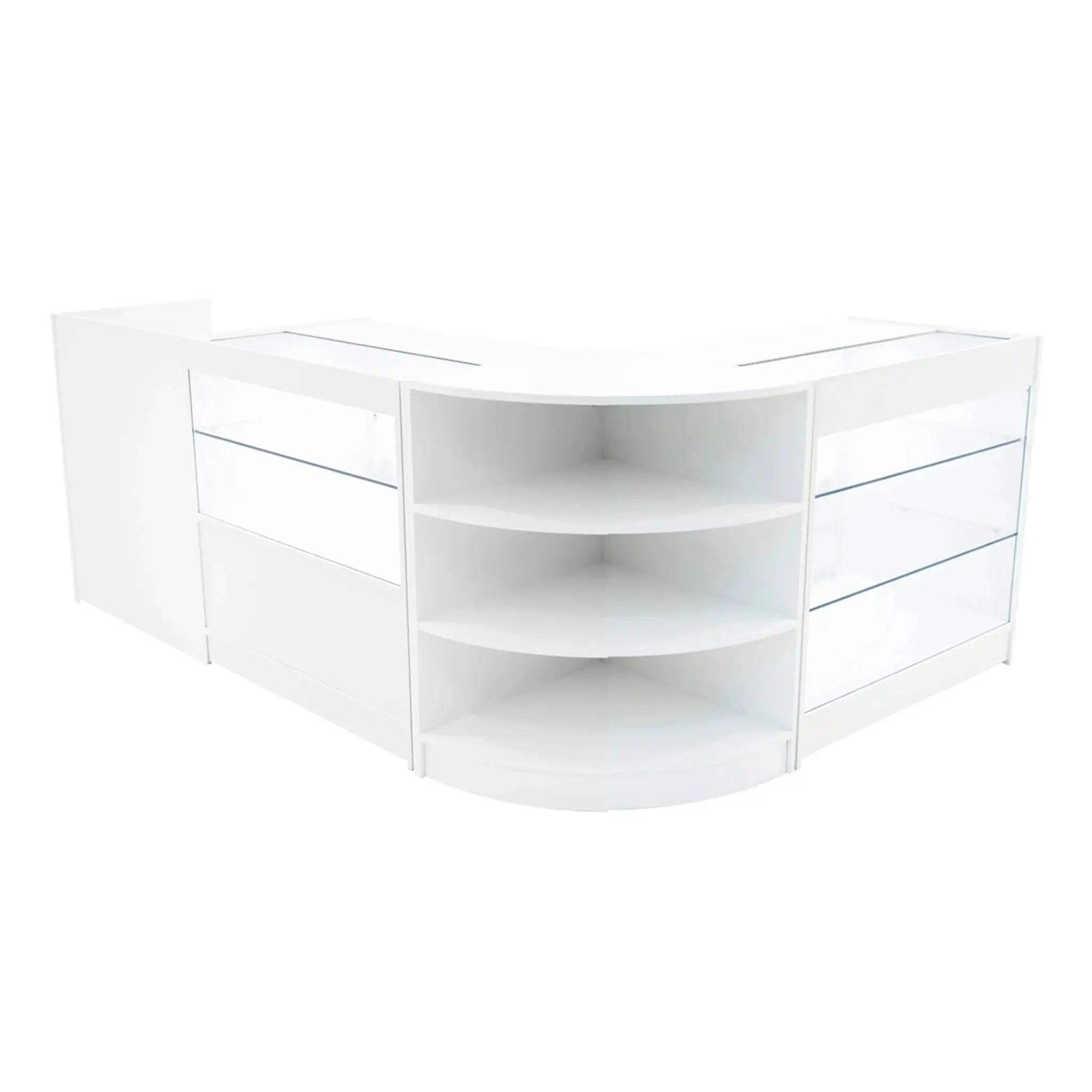 Monster Shop Theia LED Shop Counter Set K900, C900, TB60 & LM60 - White -