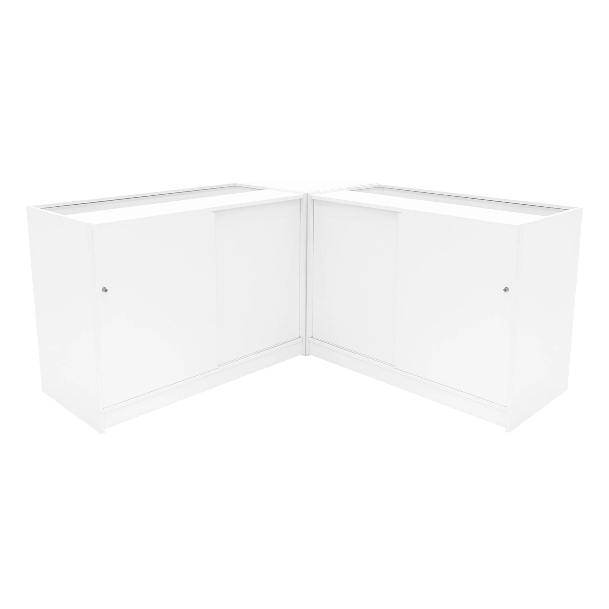 Monster Shop Demeter LED Shop Counter Set K1200, B1200 & LM60 - White -