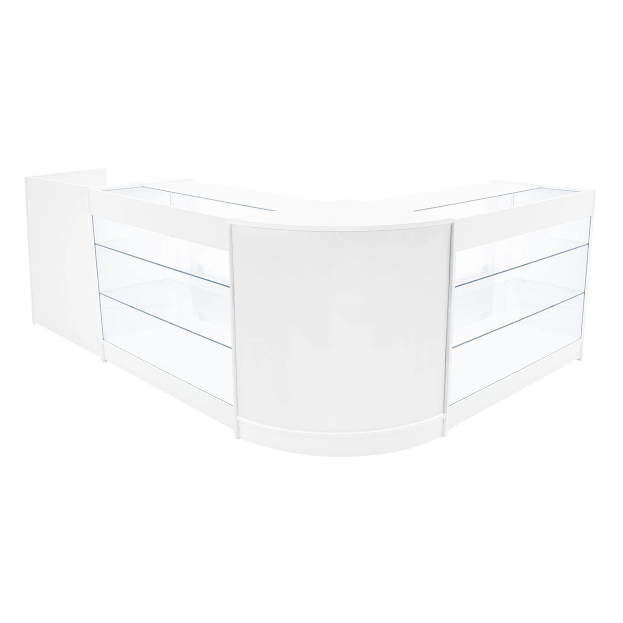 Monster Shop Aries LED Shop Counter Set CM60, TB60 & 2 x K1200 - White -